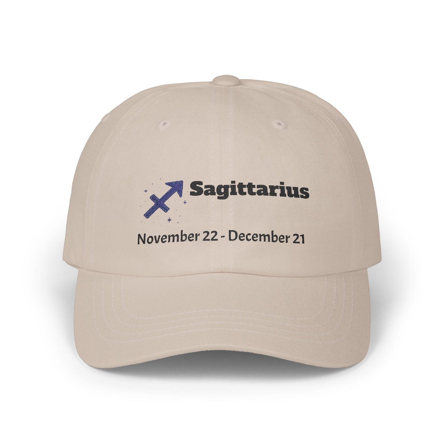 Sagittarius Dad Cap | Astrology Gift, Zodiac Hat, Personalized Cap, Birthday Gift for Him, Stylish Adjustable Cap