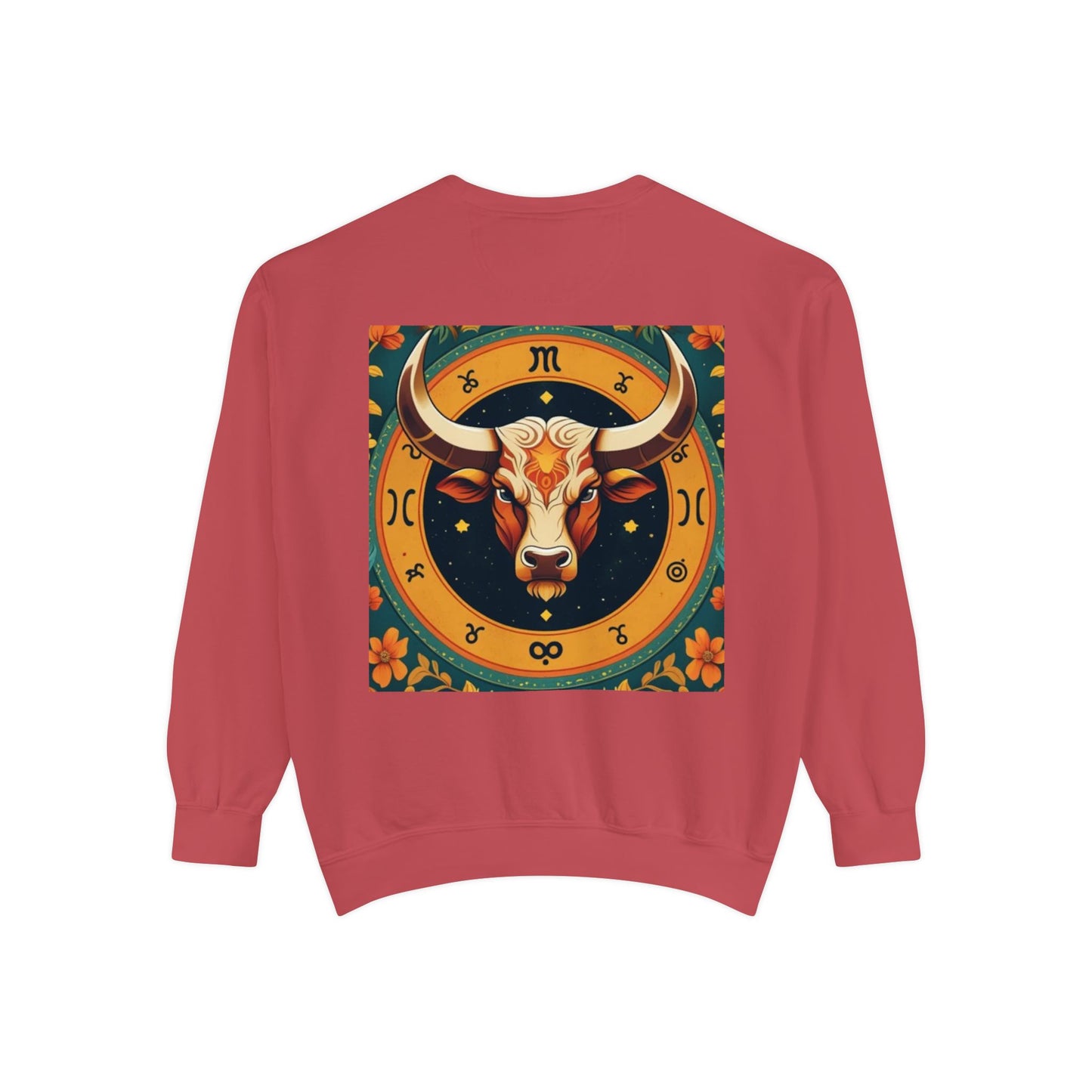 Taurus Astrological sign Unisex Garment-Dyed Sweatshirt