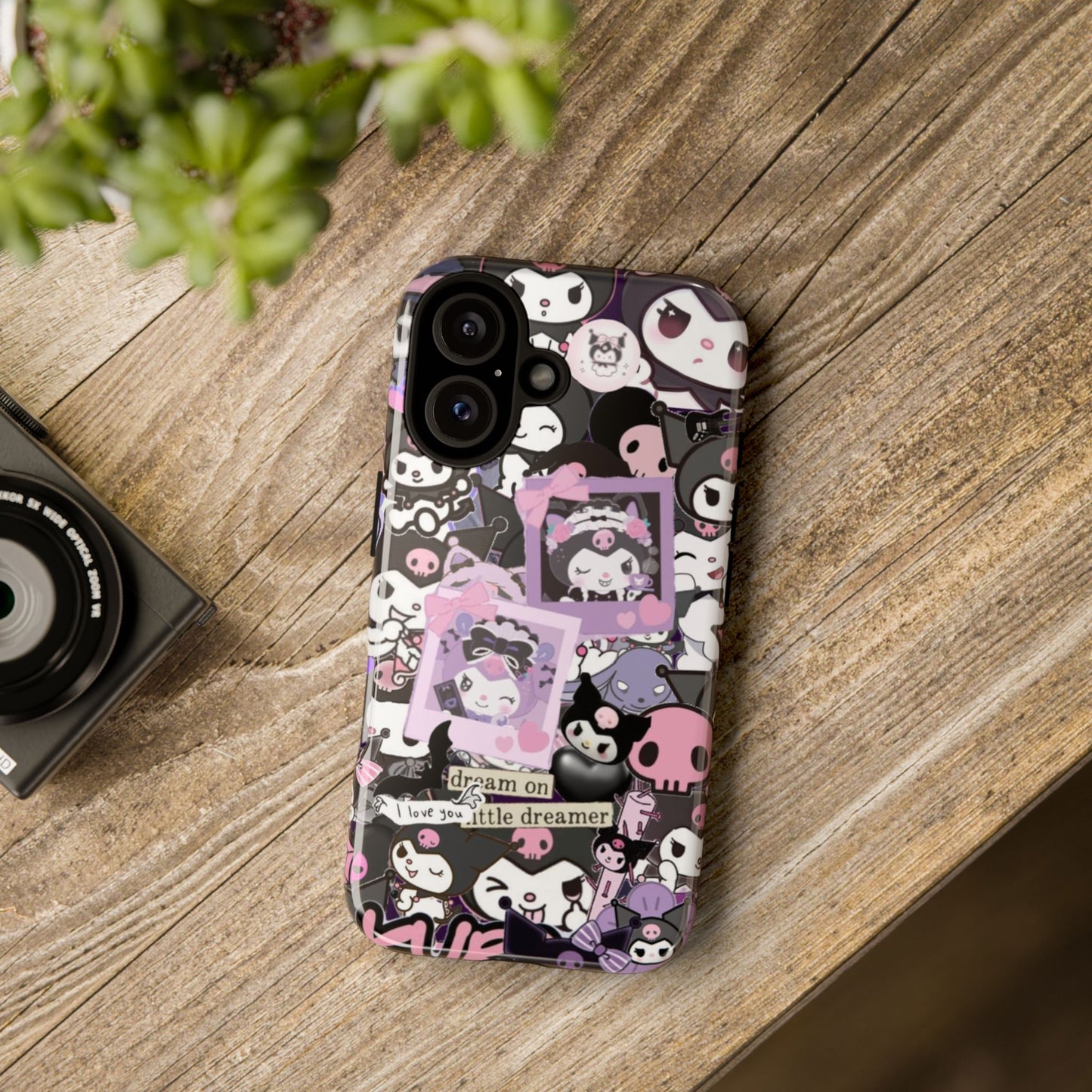 Phone Case - Kuromi Aesthetic Tough Case