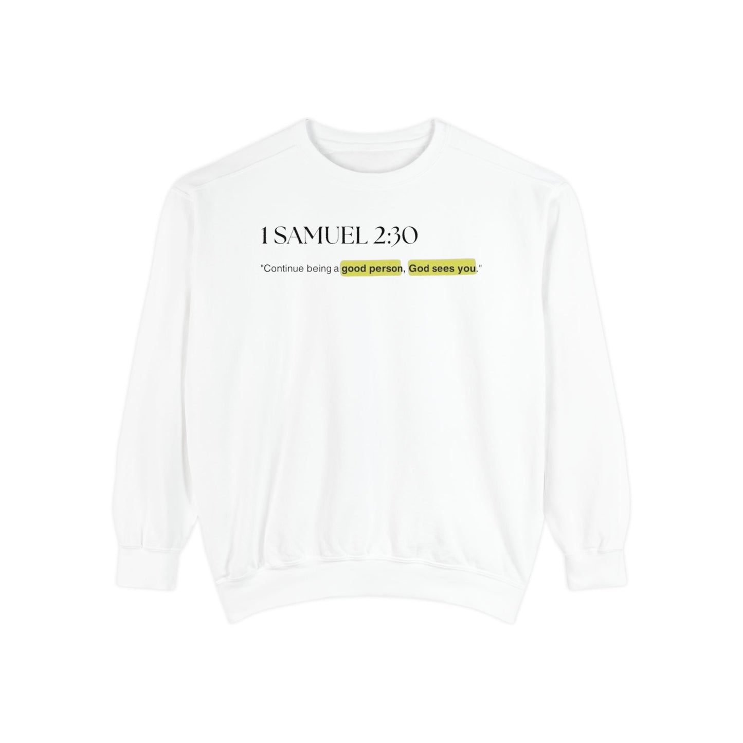 Unisex Garment-Dyed Sweatshirt