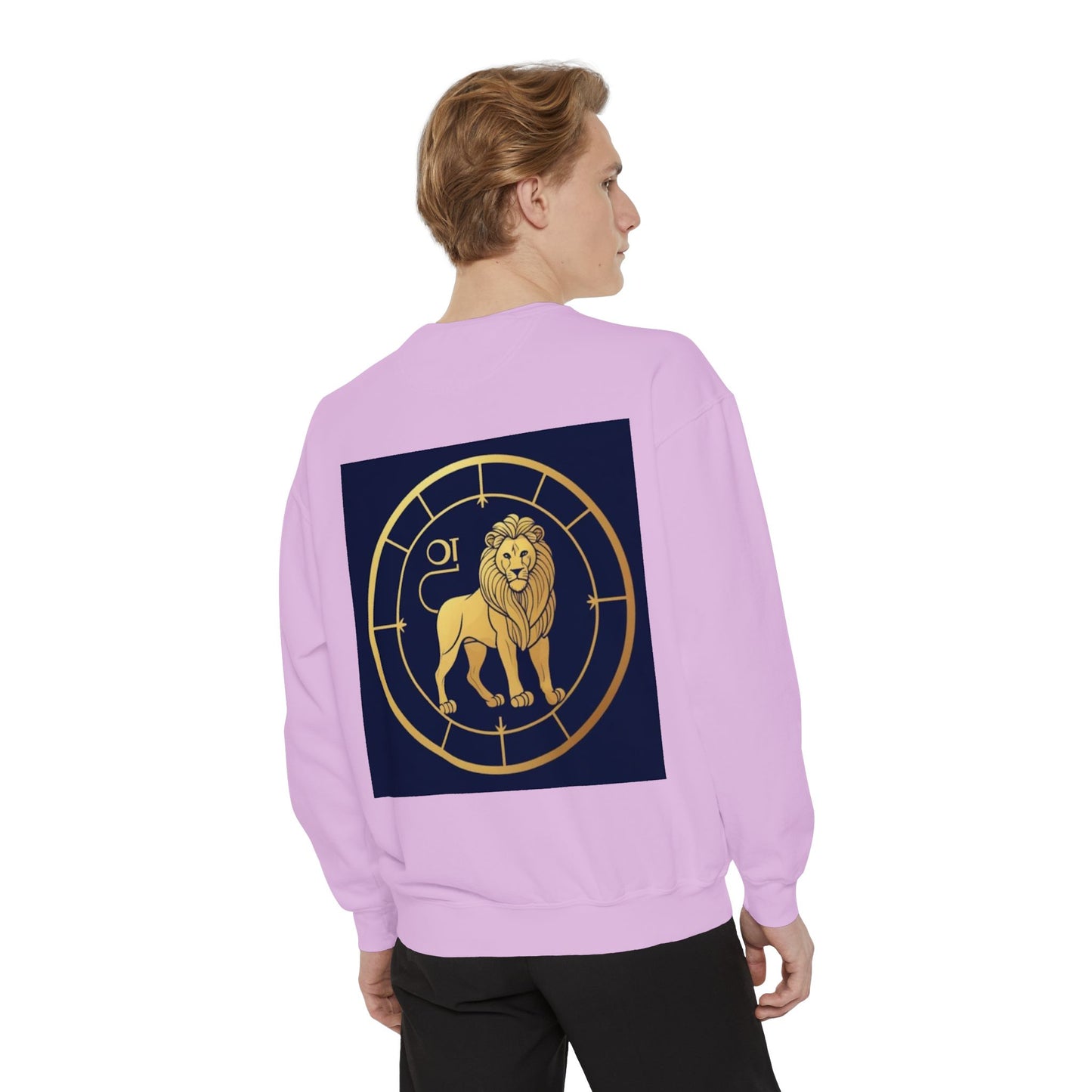Leo astrological sign Unisex Garment-Dyed Sweatshirt