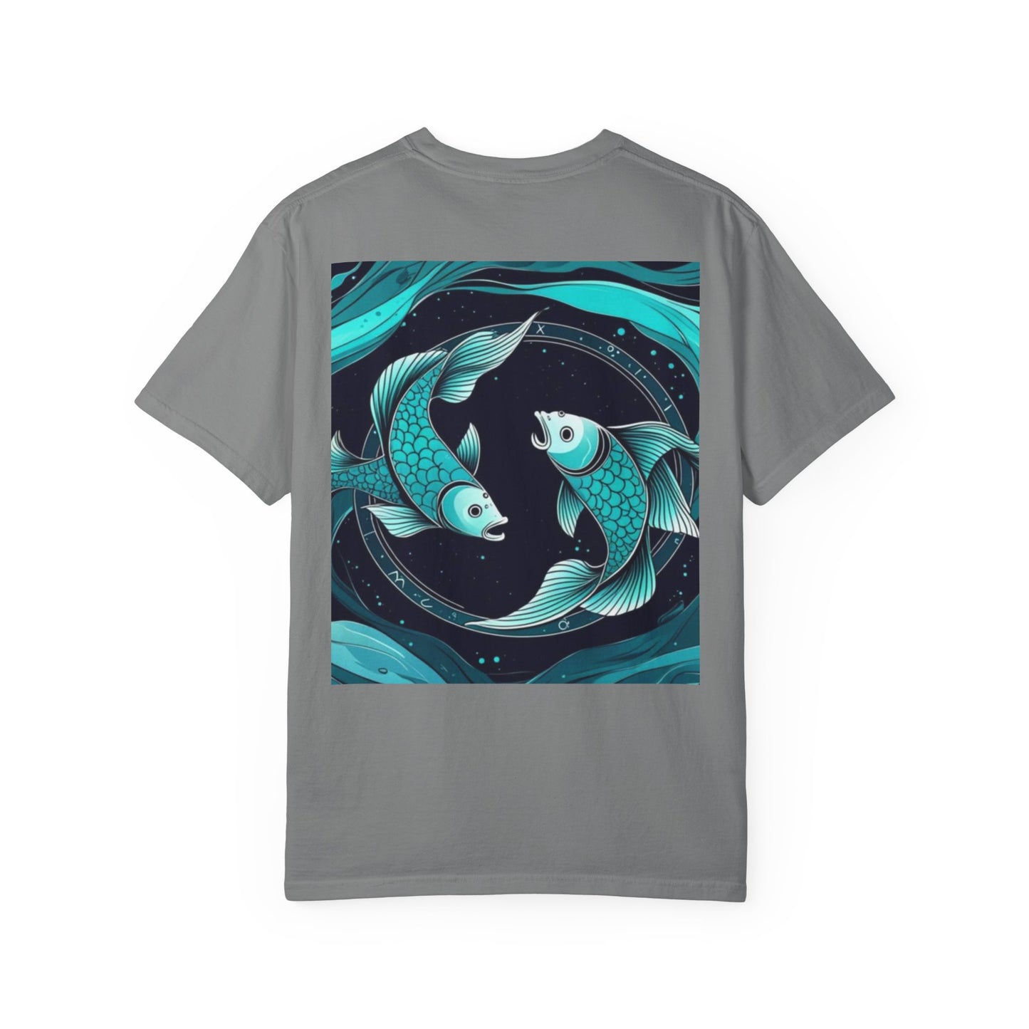 Pisces Zodiac sign Unisex Tee - Perfect Gift for Ocean Lovers, Birthday Gift, Beachwear, Chill Vibes, Nature Enthusiast