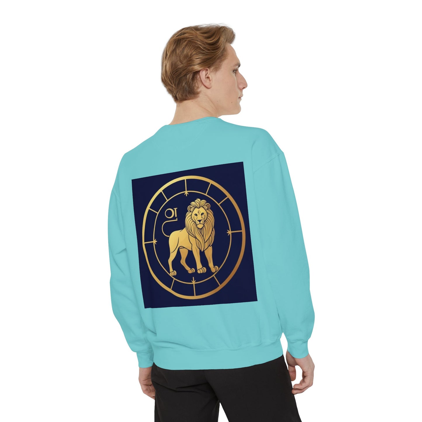 Leo astrological sign Unisex Garment-Dyed Sweatshirt