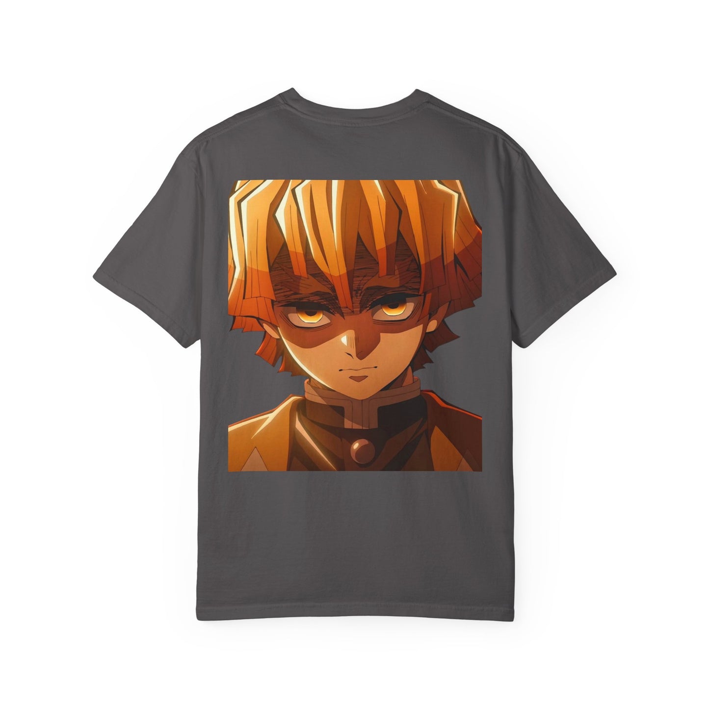 Demon Slayer Unisex Garment-Dyed T-Shirt, Anime Apparel, Gift for Fans, Casual Wear, Trendy Graphic Tee