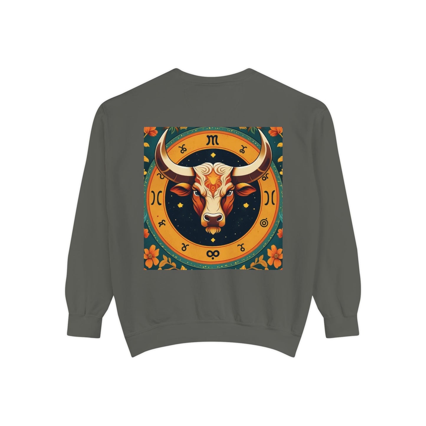 Taurus Astrological sign Unisex Garment-Dyed Sweatshirt