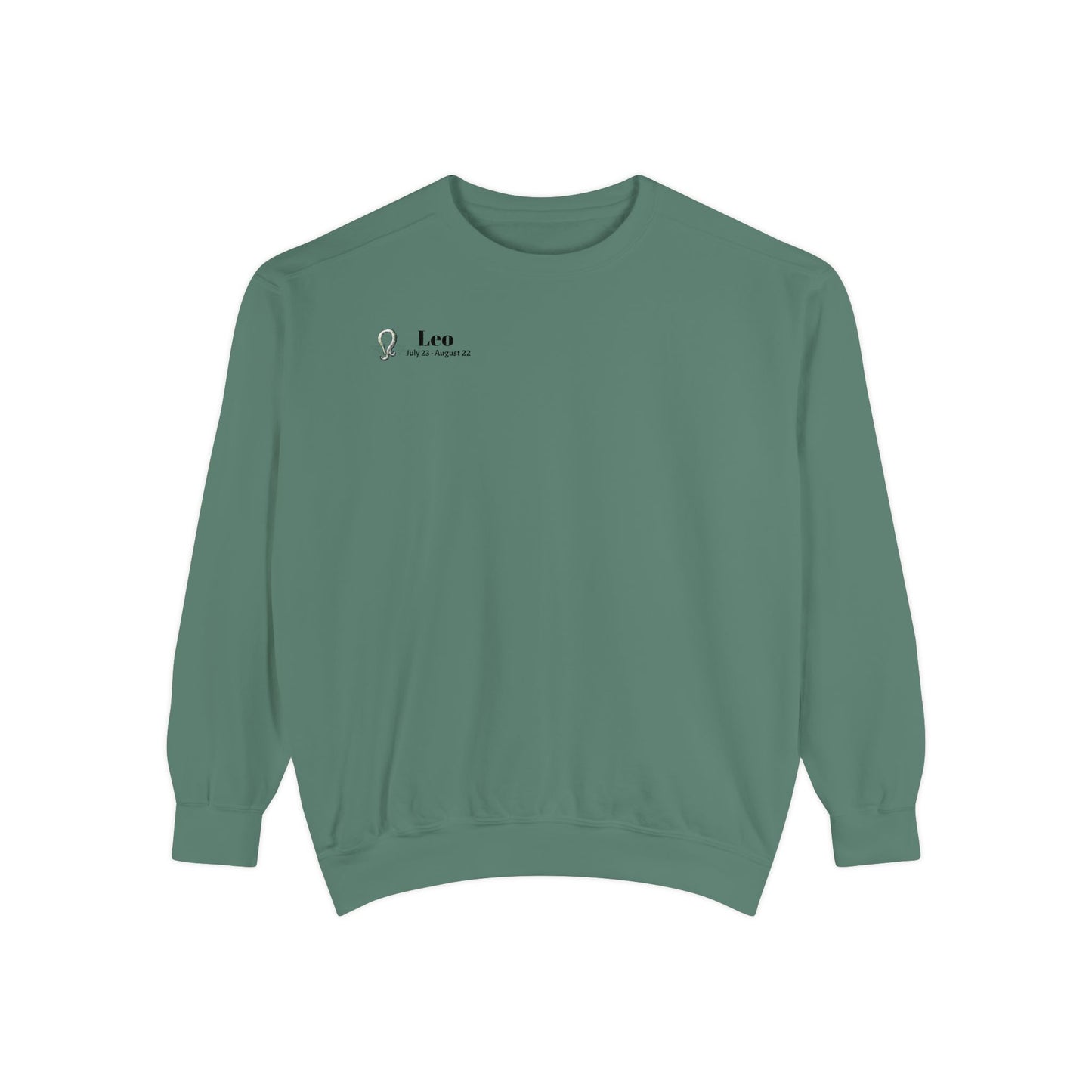 Leo astrological sign Unisex Garment-Dyed Sweatshirt