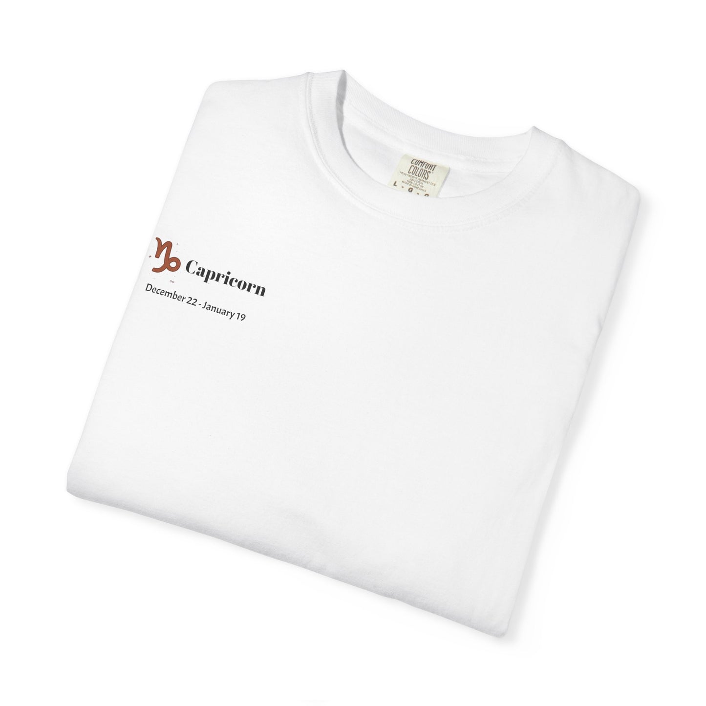 Capricorn Zodiac sign T-Shirt | Zodiac Sign Apparel, Horoscope Tee, Unisex Fashion, Gift for Astrology Lovers, Casual Wear