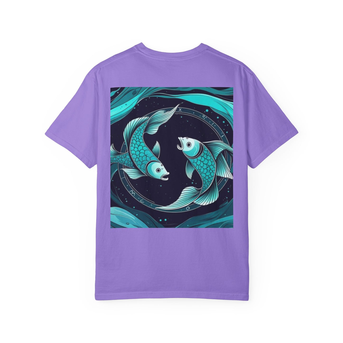 Pisces Zodiac sign Unisex Tee - Perfect Gift for Ocean Lovers, Birthday Gift, Beachwear, Chill Vibes, Nature Enthusiast