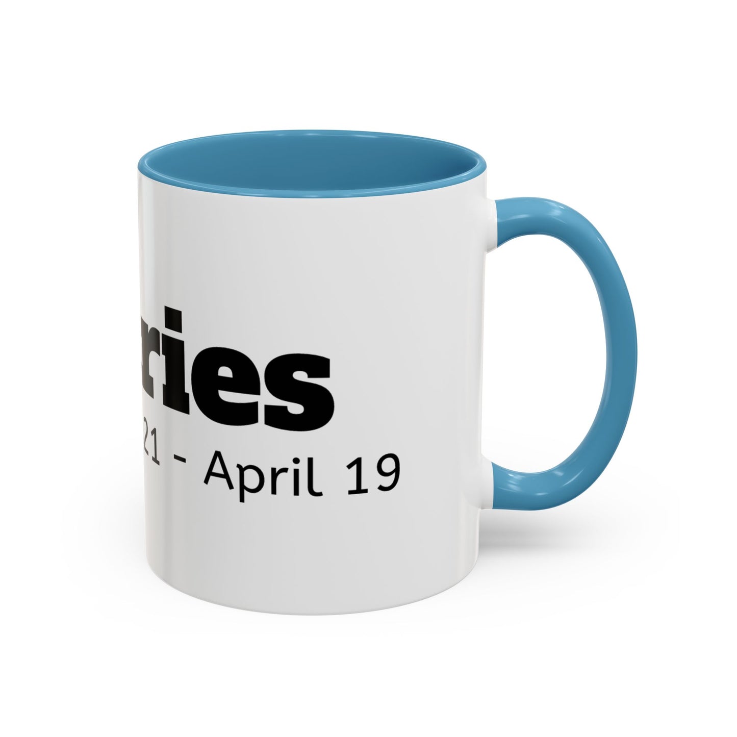 Aries Accent Coffee Mug | Astrology Gift for March Birthdays | Zodiac Lover's Cup | Coffee Lovers Mug | Personalized Aries Mug