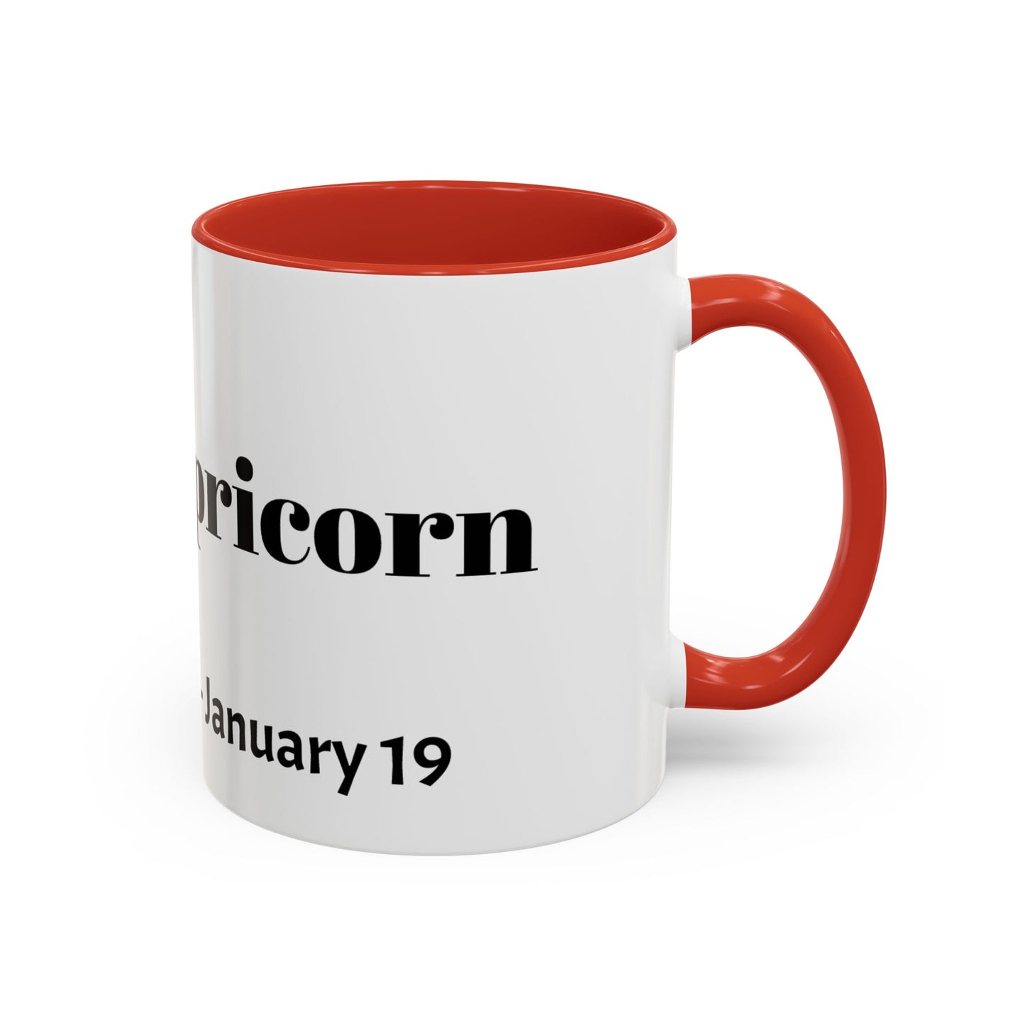Capricorn Zodiac sign Accent Coffee Mug, Zodiac Gift, Astrology Mug, Horoscope Decor, Perfect for Birthdays & Holidays