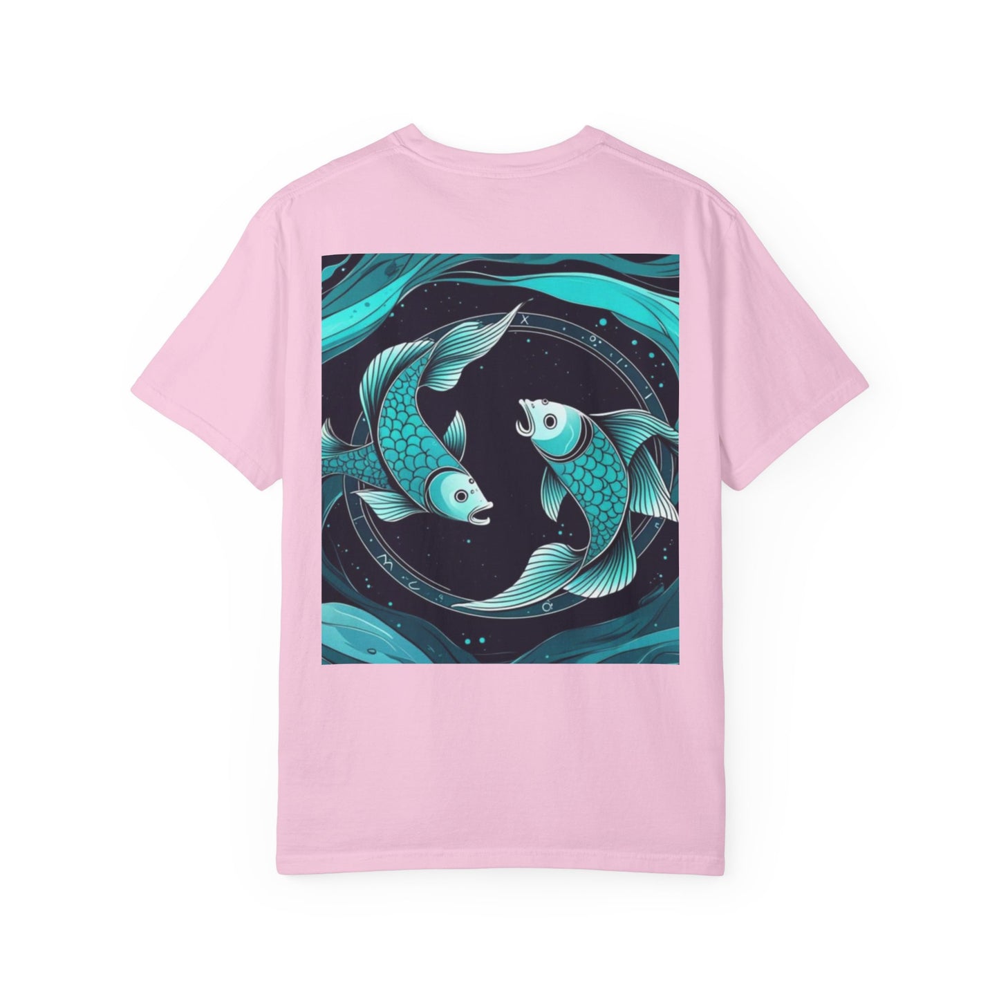 Pisces Zodiac sign Unisex Tee - Perfect Gift for Ocean Lovers, Birthday Gift, Beachwear, Chill Vibes, Nature Enthusiast