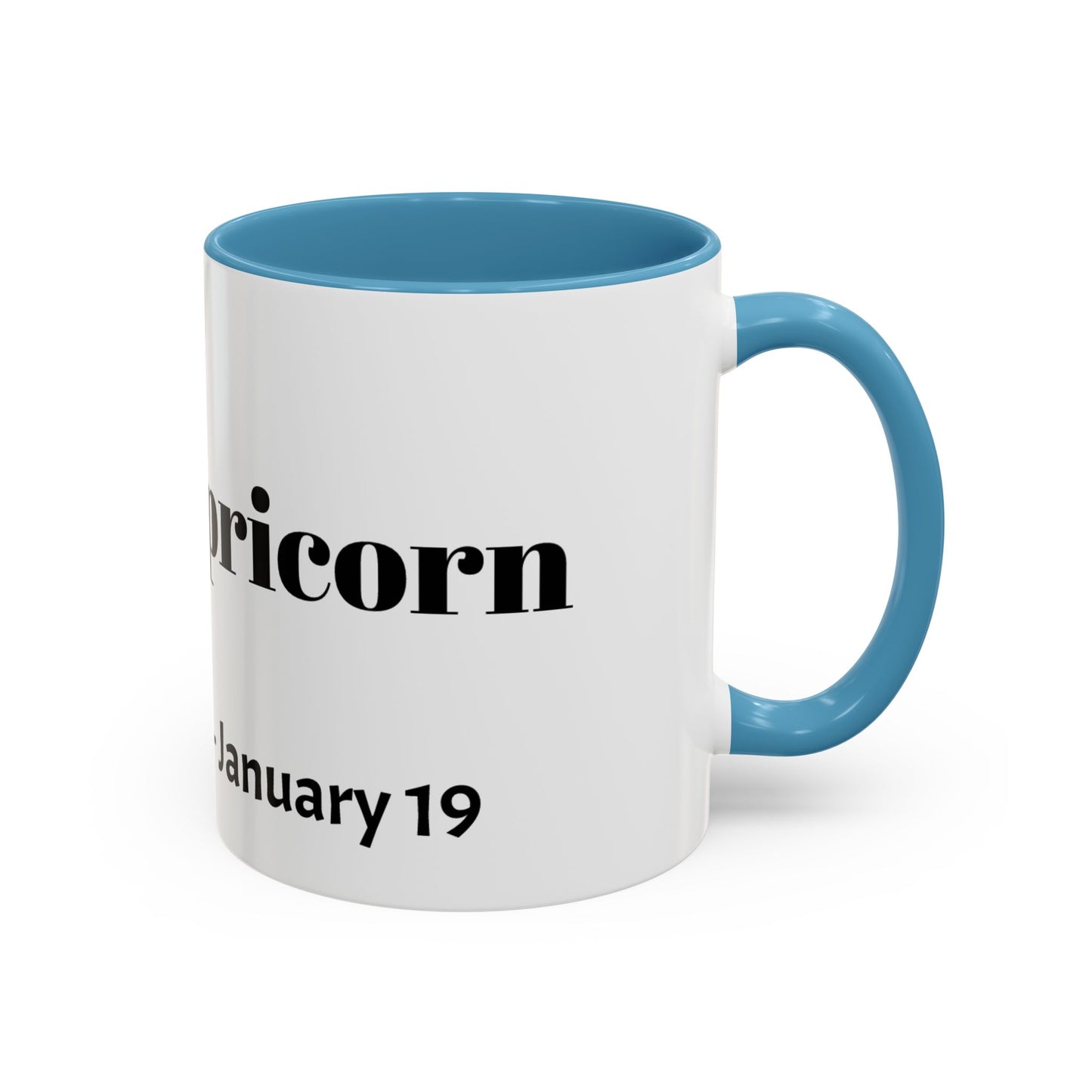 Capricorn Zodiac sign Accent Coffee Mug, Zodiac Gift, Astrology Mug, Horoscope Decor, Perfect for Birthdays & Holidays