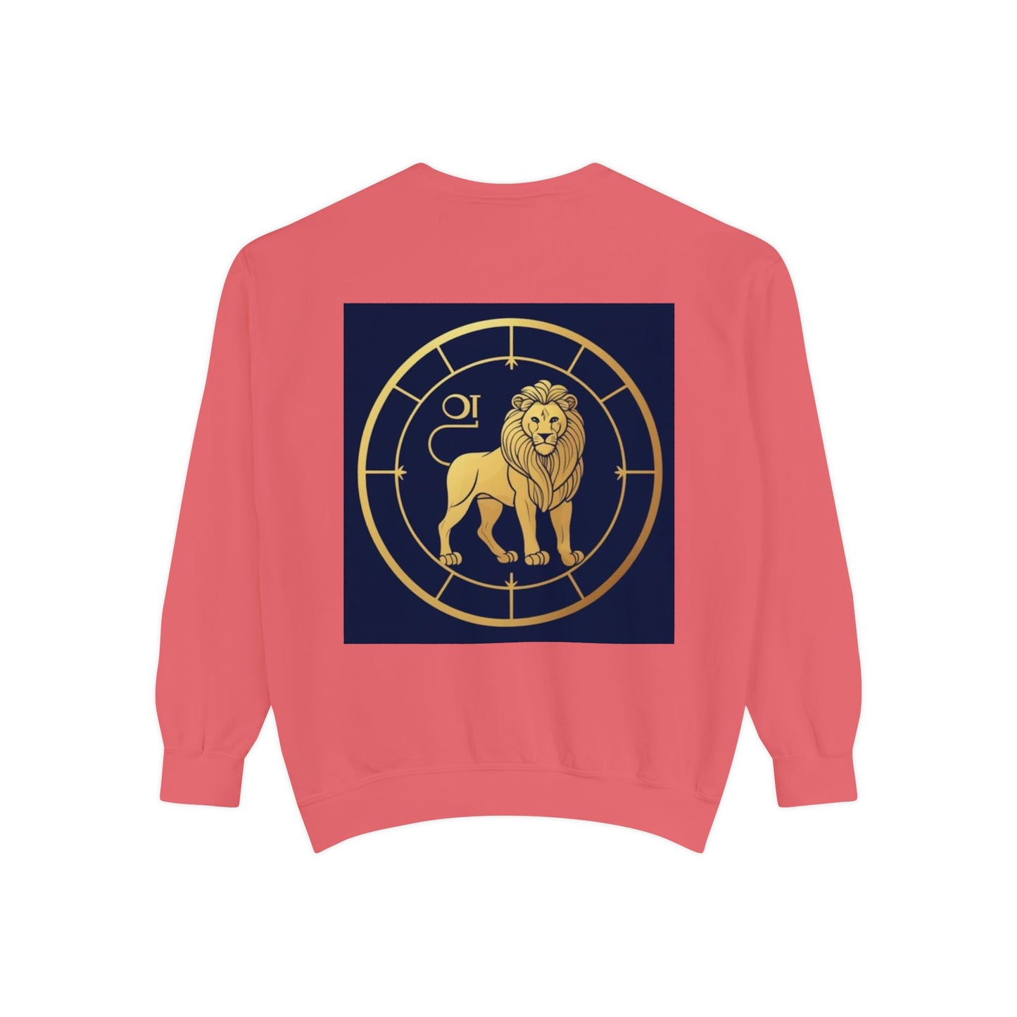 Leo astrological sign Unisex Garment-Dyed Sweatshirt