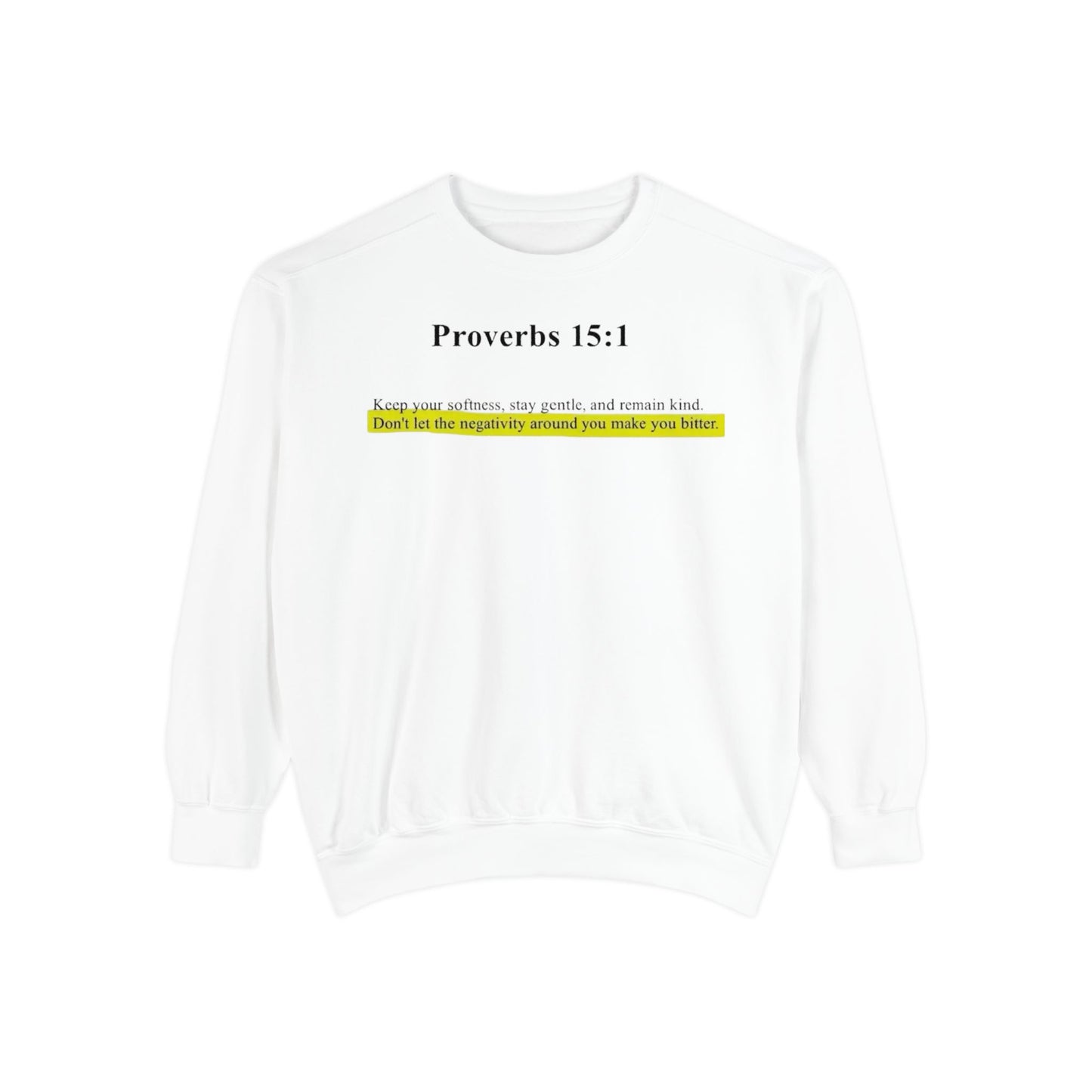 Unisex Garment-Dyed Sweatshirt
