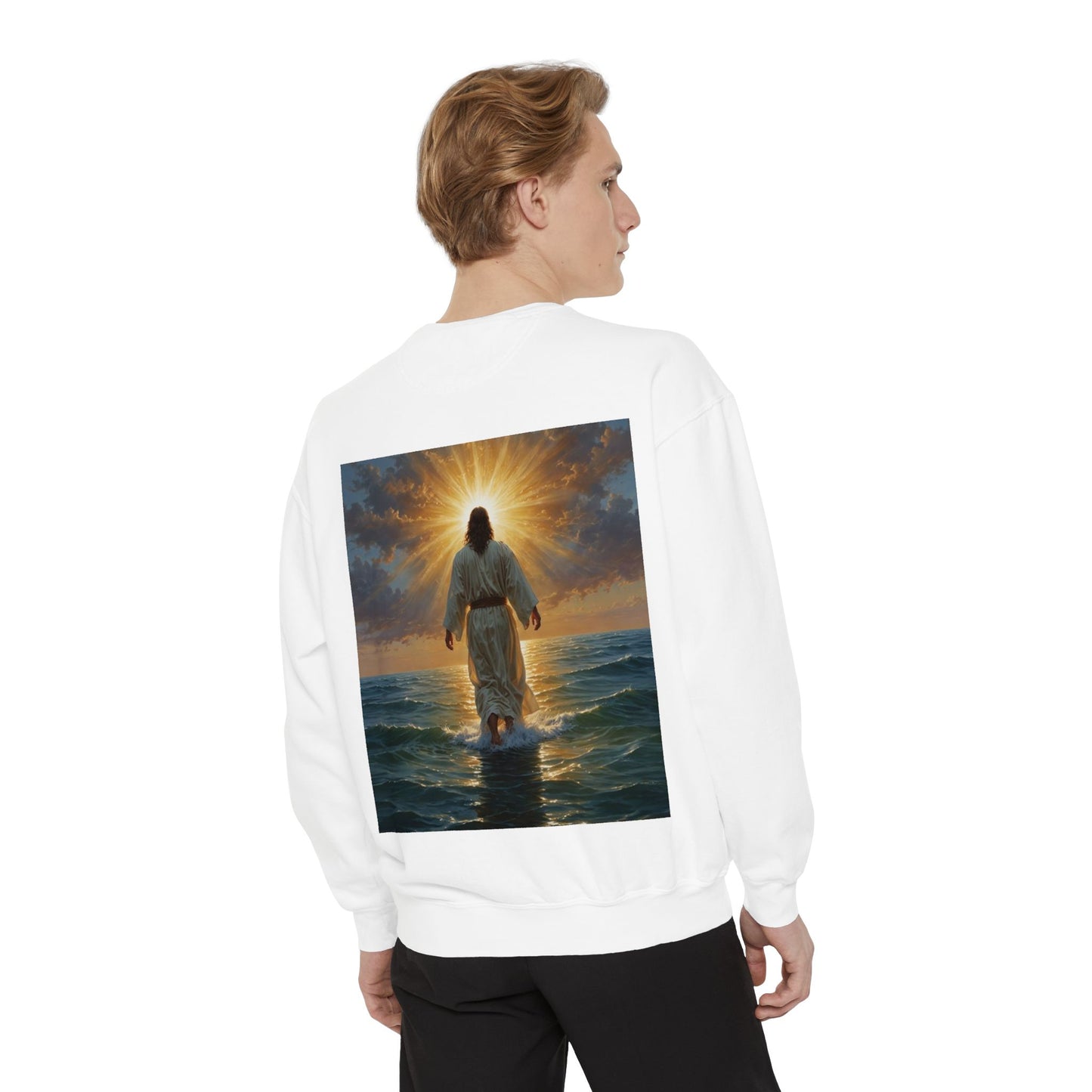 Unisex Garment-Dyed Sweatshirt