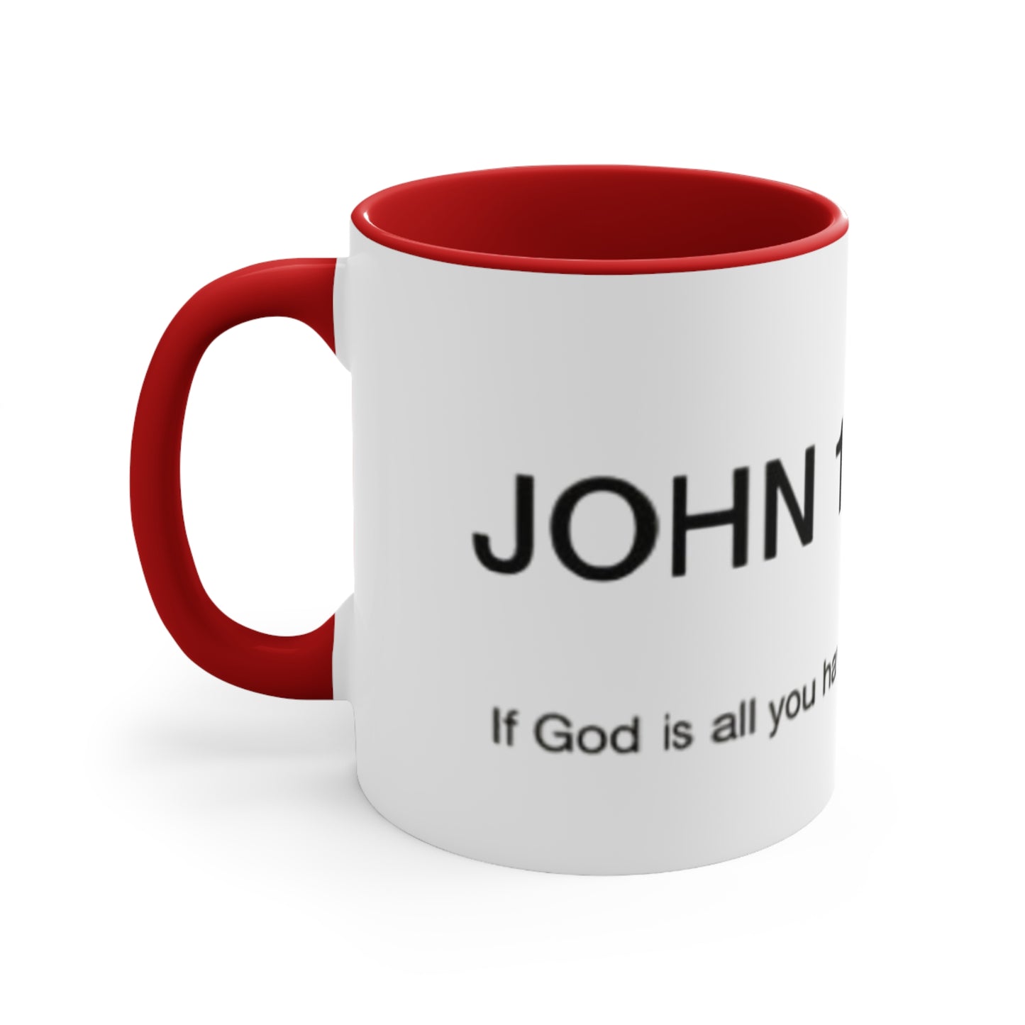 Faith-Inspired Accent Mugs, Inspirational Coffee Cups, Gift for Religious Friends, Bible Verse Mugs, Motivational Drinkware