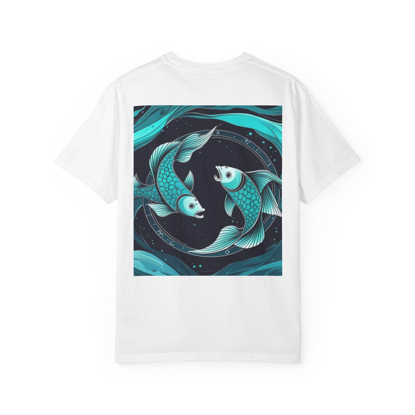 Pisces Zodiac sign Unisex Tee - Perfect Gift for Ocean Lovers, Birthday Gift, Beachwear, Chill Vibes, Nature Enthusiast