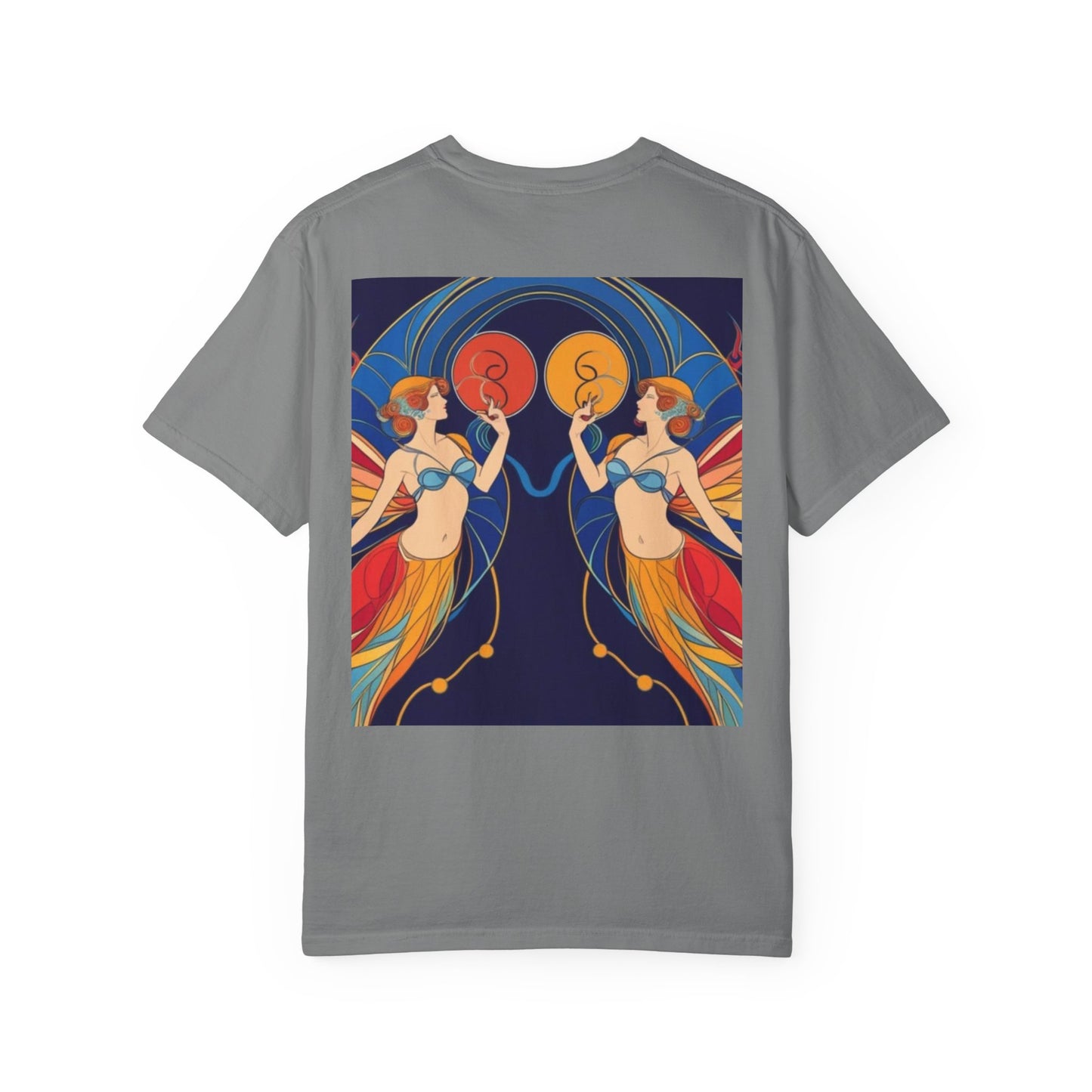 Gemini zodiac sign Unisex Garment-Dyed T-shirt