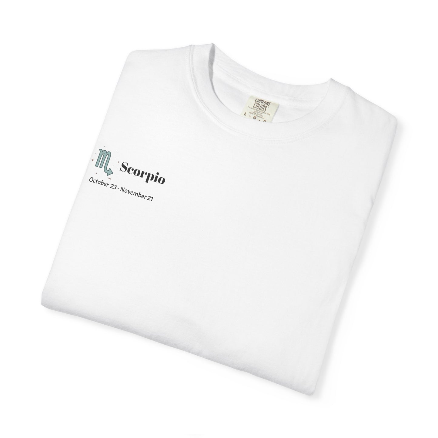 Cosmic Scorpio T-shirt, Astrology Gift, Horoscope Tee, Unisex Birthday Shirt, Zodiac Apparel, Scorpion Design