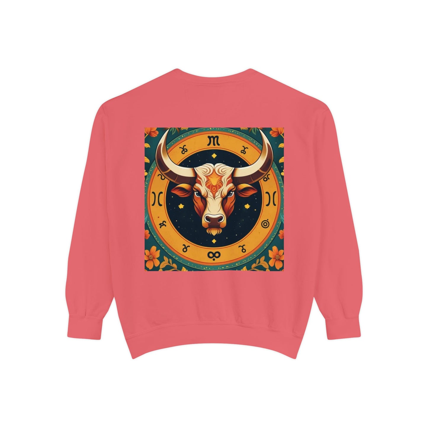 Taurus Astrological sign Unisex Garment-Dyed Sweatshirt