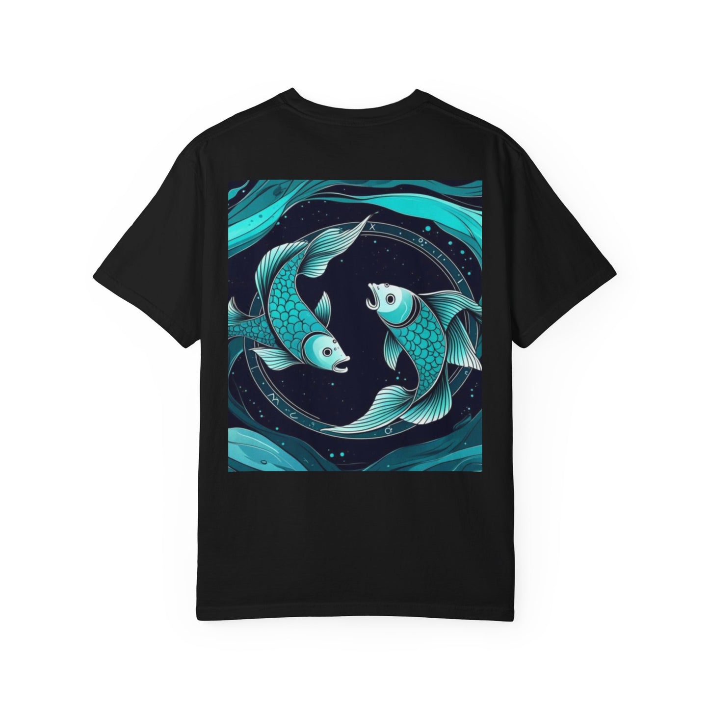 Pisces Zodiac sign Unisex Tee - Perfect Gift for Ocean Lovers, Birthday Gift, Beachwear, Chill Vibes, Nature Enthusiast