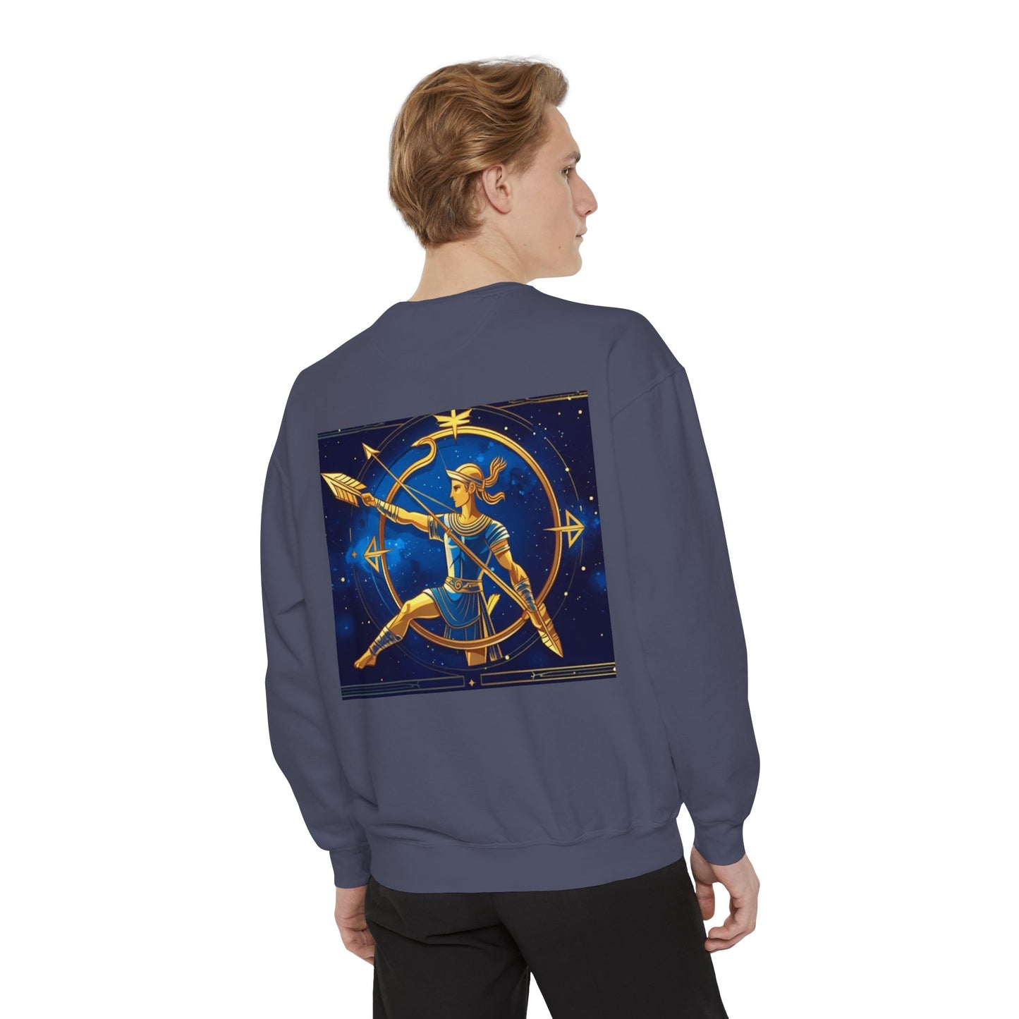 Sagittarius Sweatshirt | Cozy Gift, Astrology Style, Unisex Apparel, Casual Wear, Starry Nights, Unique Design