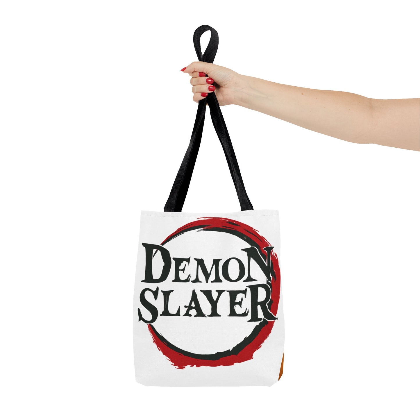 Anime Tote Bag – Demon Slayer Designs, Fan Merchandise, Eco-Friendly Shopping Bag, Stylish Carryall, Gift for Anime Lovers
