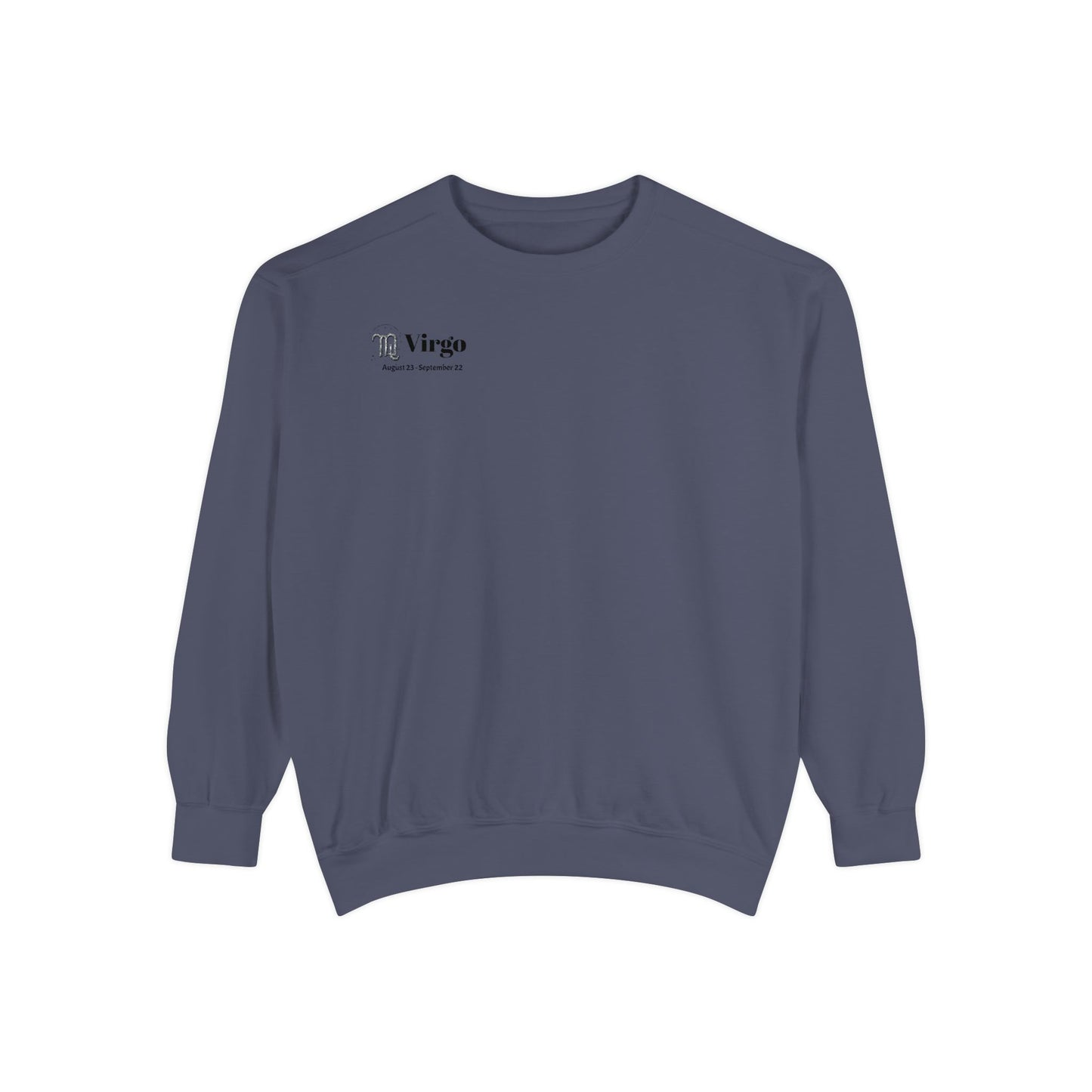Virgo Astrological sign Unisex Garment-Dyed Sweatshirt