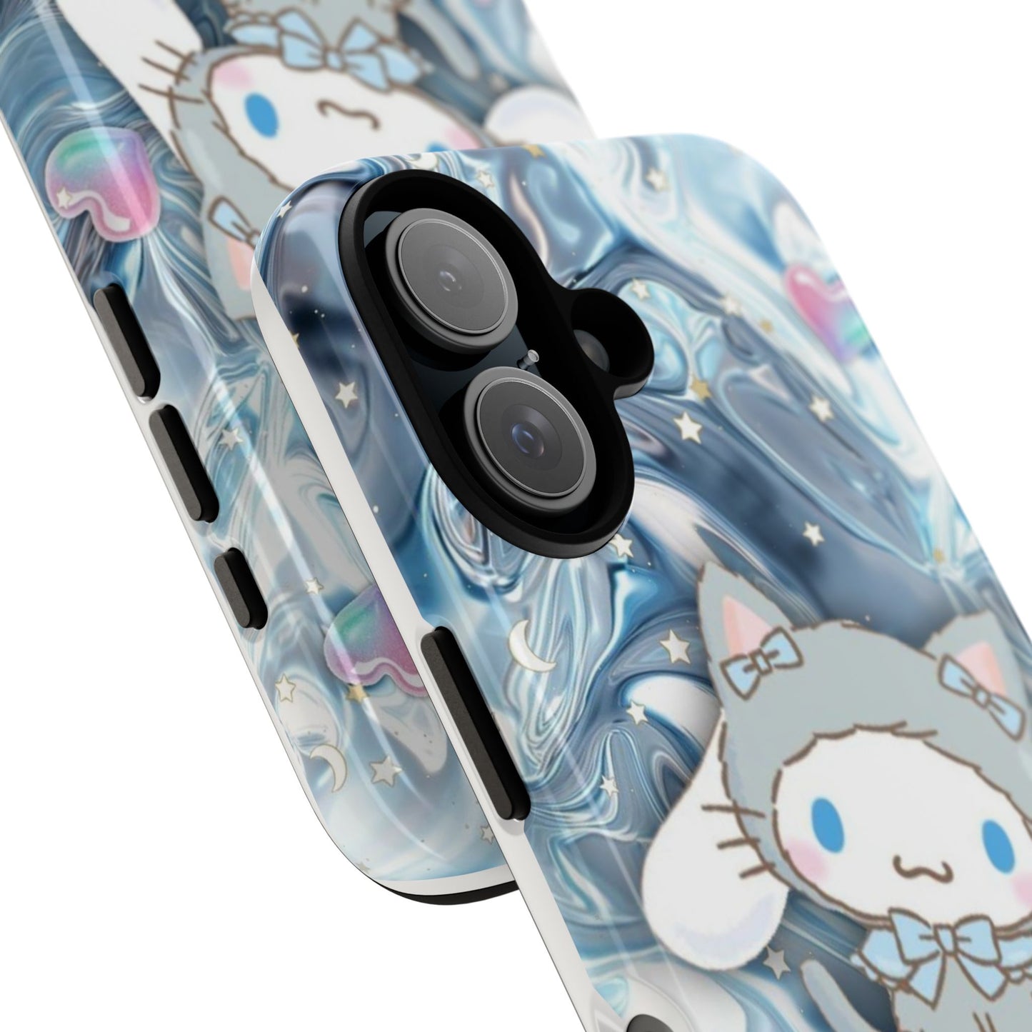 Cute Cat-Themed Phone Case, Kitty Phone Cover, Kawaii Accessory, Gift for Cat Lovers, Fun Decorative Case