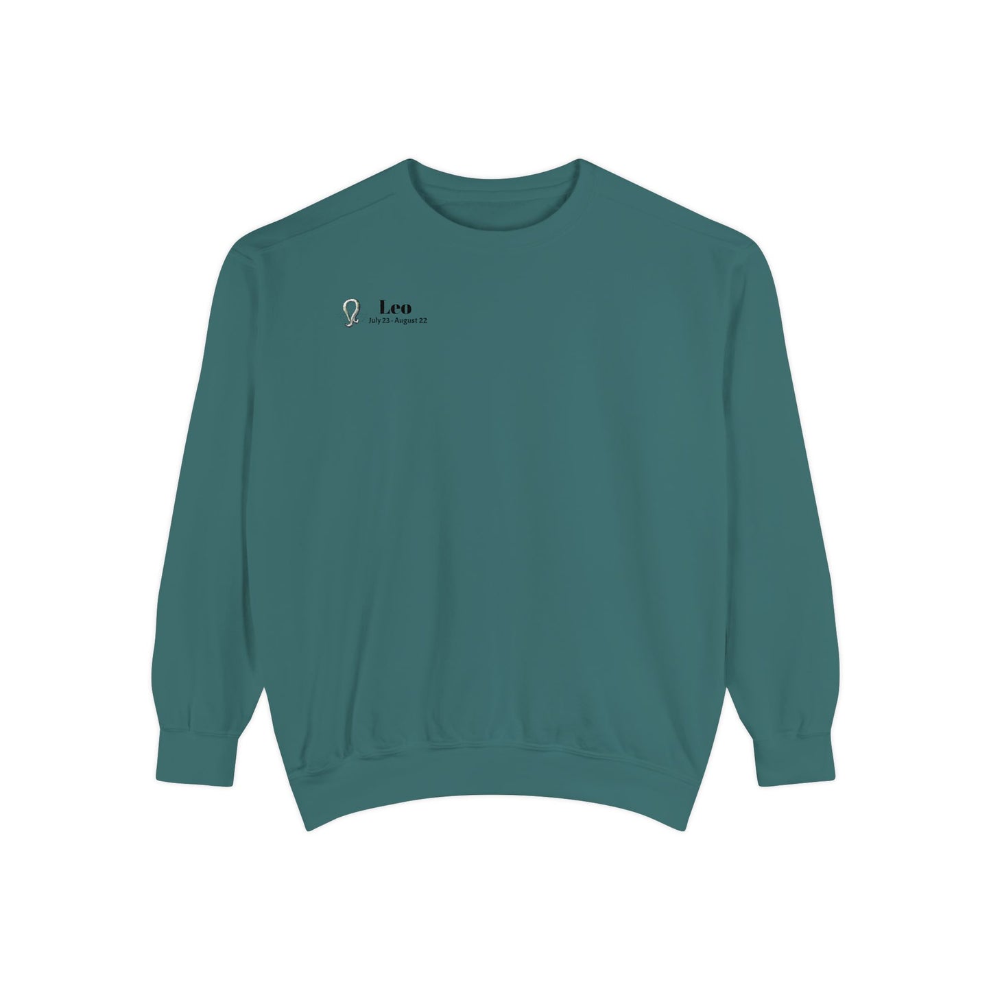 Leo astrological sign Unisex Garment-Dyed Sweatshirt
