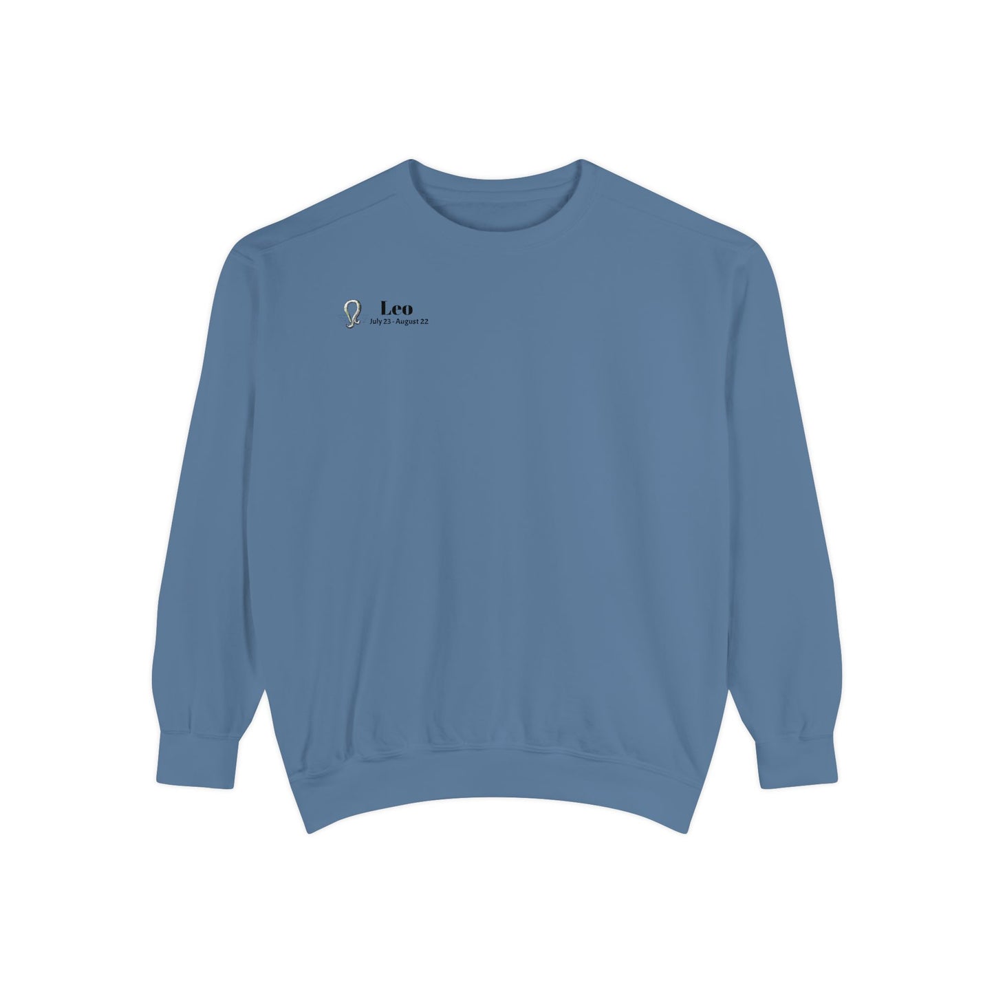 Leo astrological sign Unisex Garment-Dyed Sweatshirt