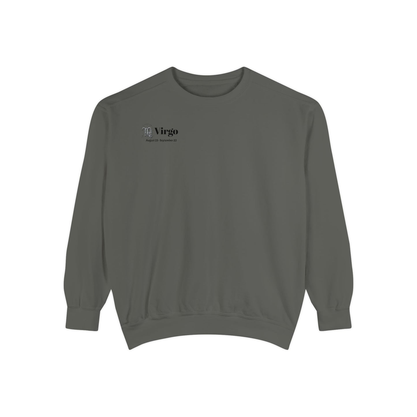 Virgo Astrological sign Unisex Garment-Dyed Sweatshirt