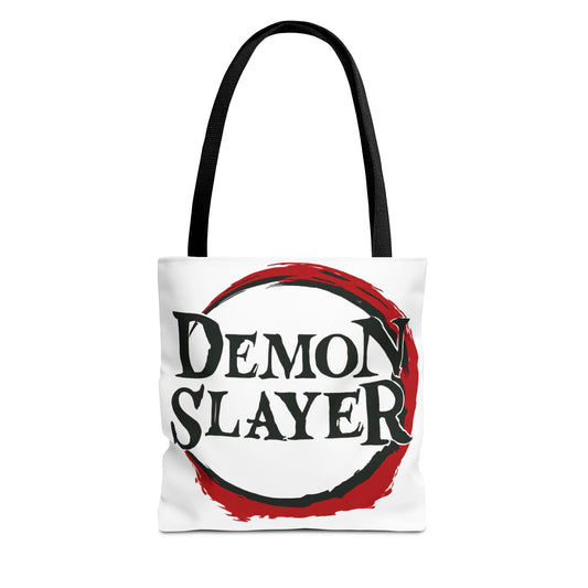 Anime Tote Bag – Demon Slayer Designs, Fan Merchandise, Eco-Friendly Shopping Bag, Stylish Carryall, Gift for Anime Lovers