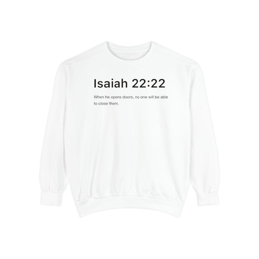 Unisex Garment-Dyed Sweatshirt