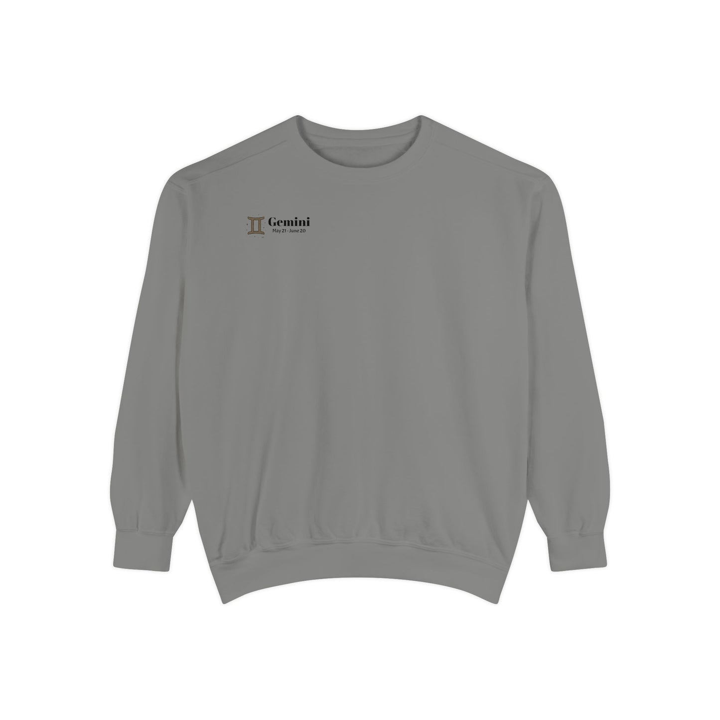 Gemini Astrological sign Unisex Garment-Dyed Sweatshirt