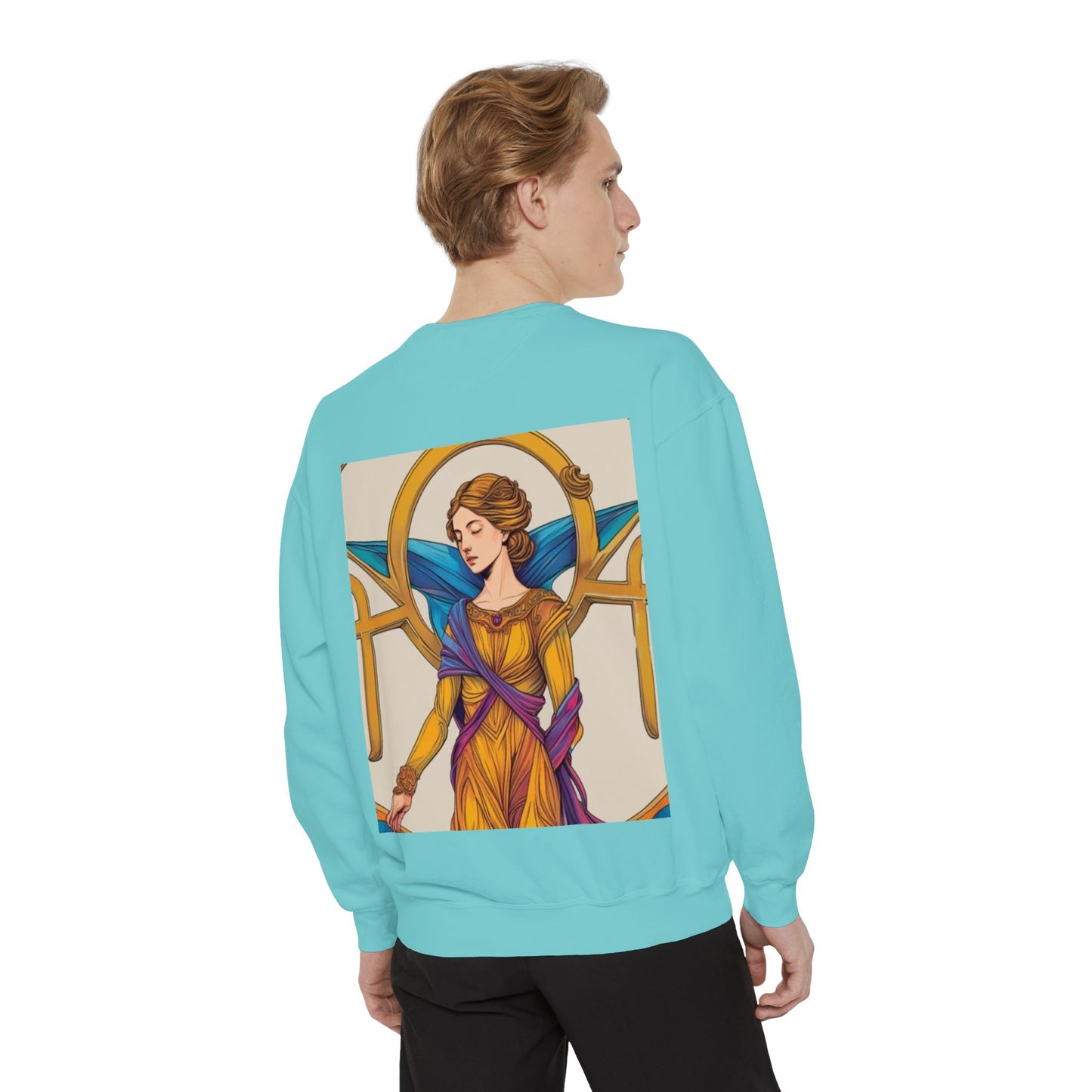 Virgo Astrological sign Unisex Garment-Dyed Sweatshirt