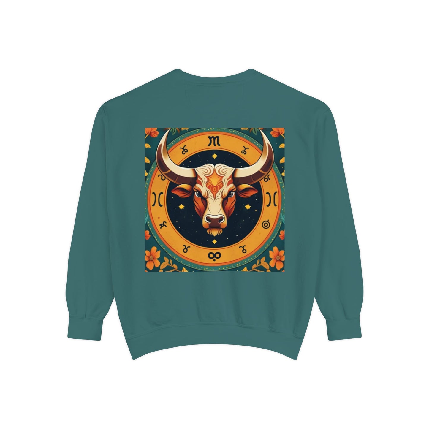 Taurus Astrological sign Unisex Garment-Dyed Sweatshirt