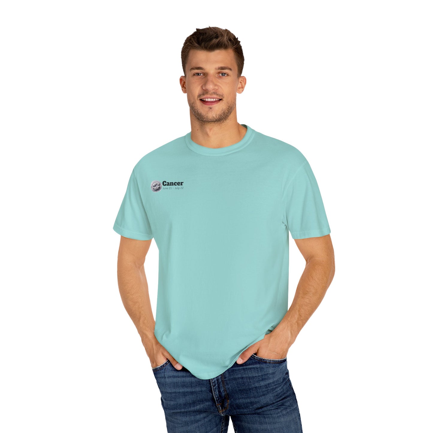 Cancer zodiac sign Garment-Dyed T-shirt