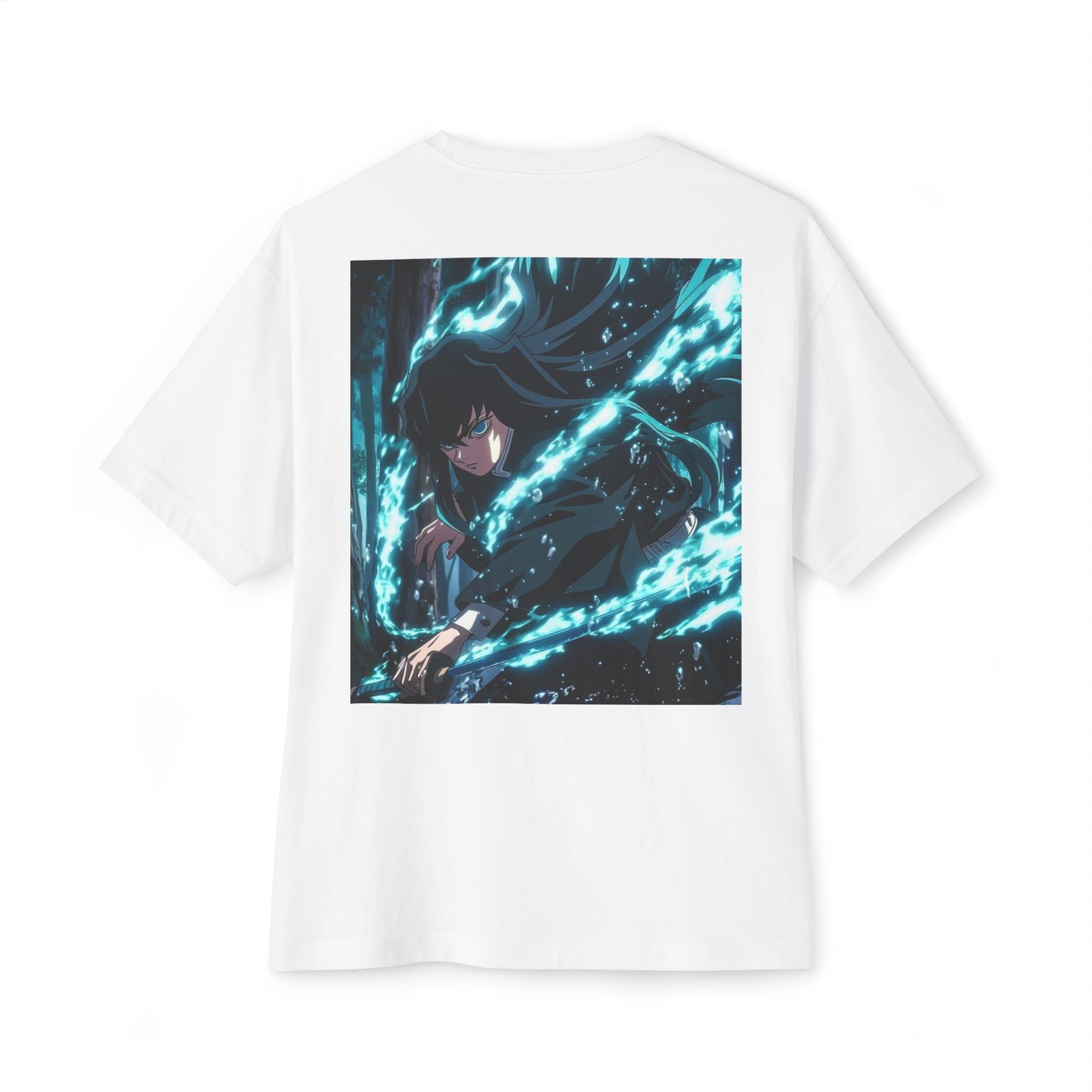 Demon Slayer Unisex Oversized Tee, Anime Shirt, Gift for Fans, Casual Wear, Collector's Item, Fun and Trendy