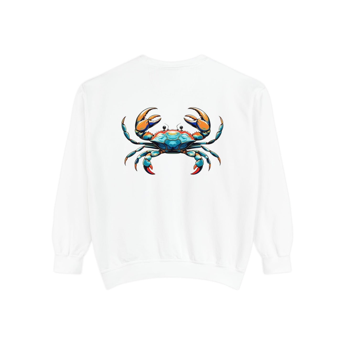 Cancer Astrological Design Sweatshirt, Unisex Cozy Apparel, Gift for Ocean Lovers, Beachwear, Casual Style, Summer Vibes, Marine Life
