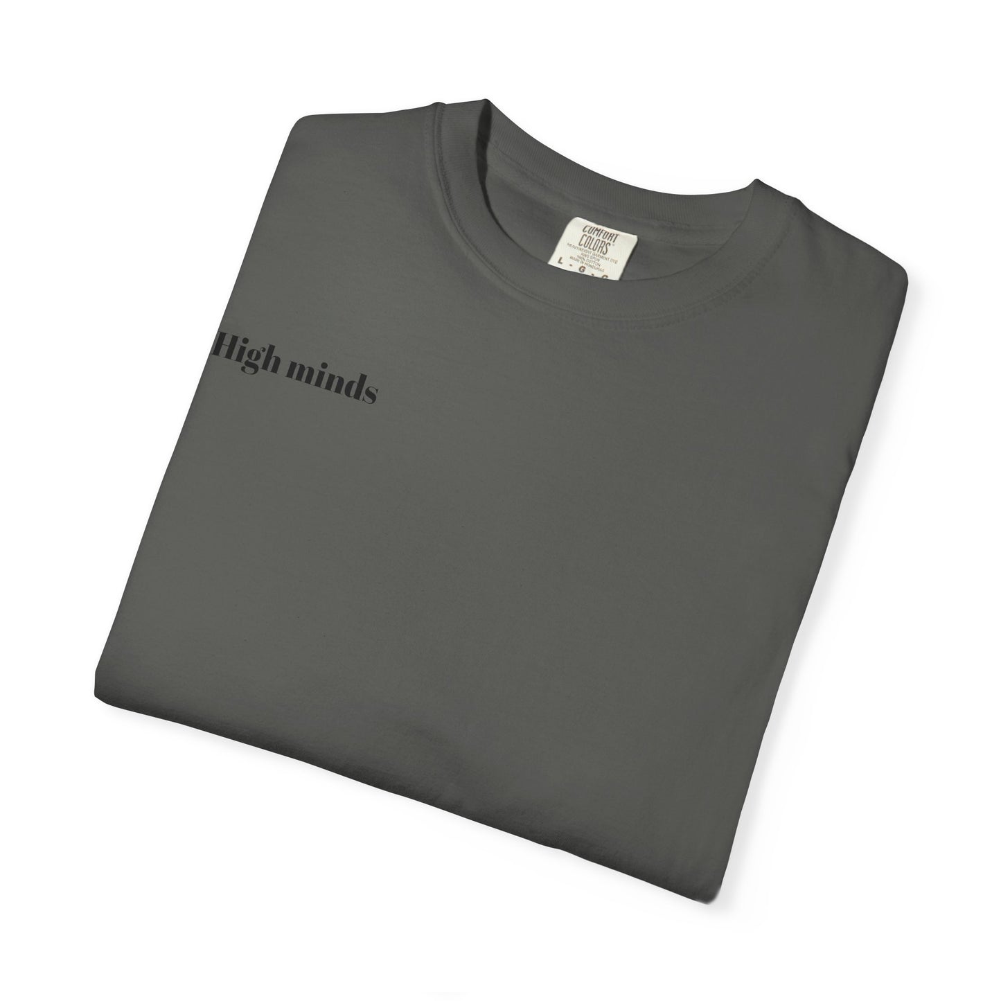 Unisex High Minds Deep Vibes T-shirt, Graphic Tee, Casual Wear, Gift for Friends, Festival Shirt, Relaxed Style