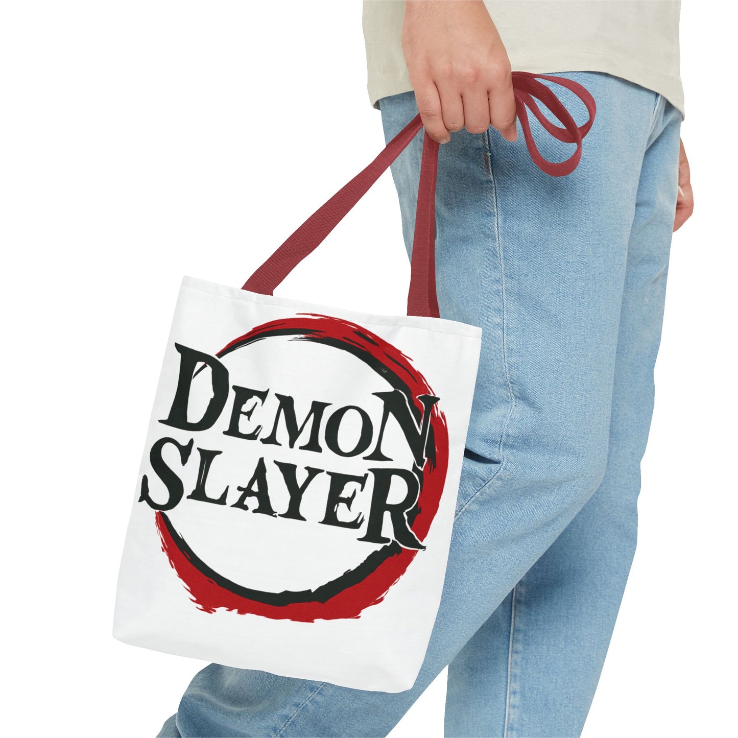 Demon Slayer Tote Bag - Stylish Anime Carry-all, Perfect for Fans, Gifts, Conventions, and Everyday Use