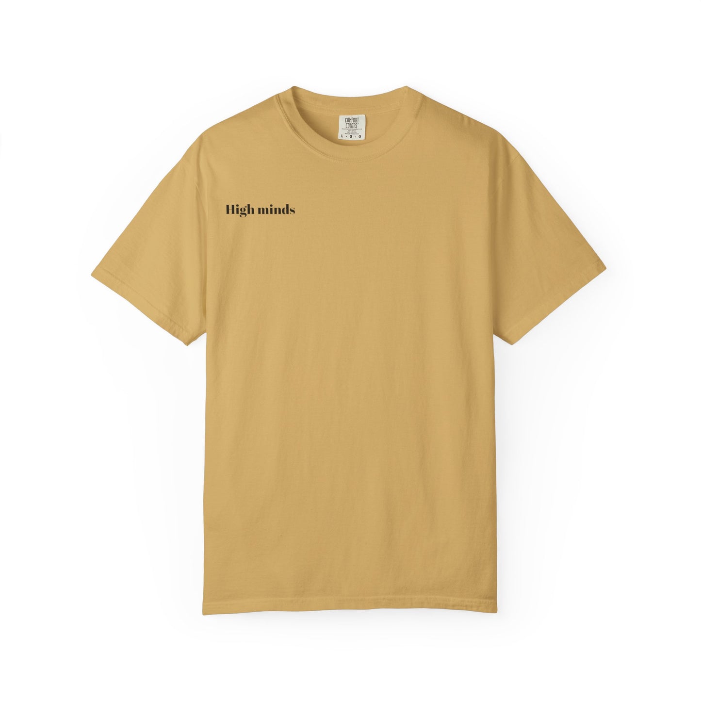 Unisex High Minds Deep Vibes T-shirt, Graphic Tee, Casual Wear, Gift for Friends, Festival Shirt, Relaxed Style