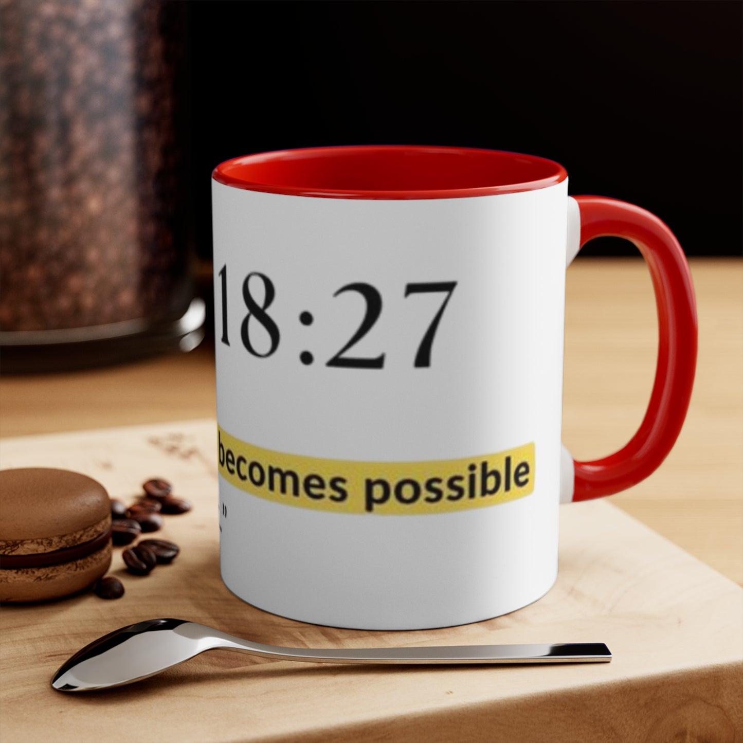 Christian Mug - Inspirational Accent Mugs for Religious Gift Giving