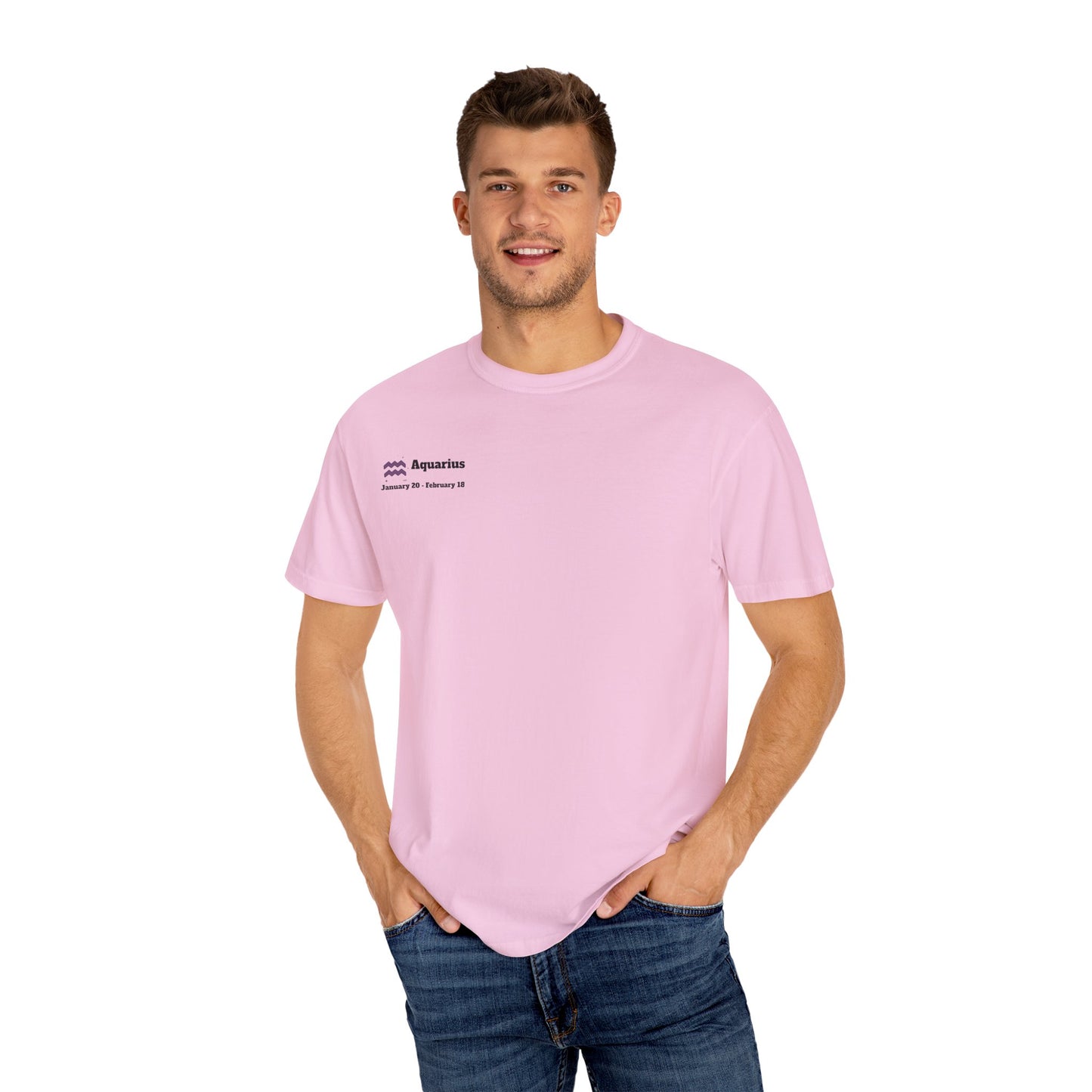 Aquarius zodiac sign Unisex T-shirt with Celestial Design - Astrology Gifts, Cosmic Tees for Horoscope Lovers, Astrology Apparel, Starry Night [...]