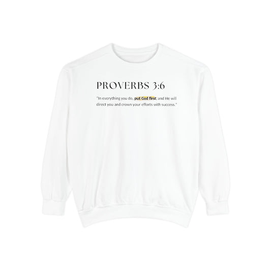 Unisex Garment-Dyed Sweatshirt