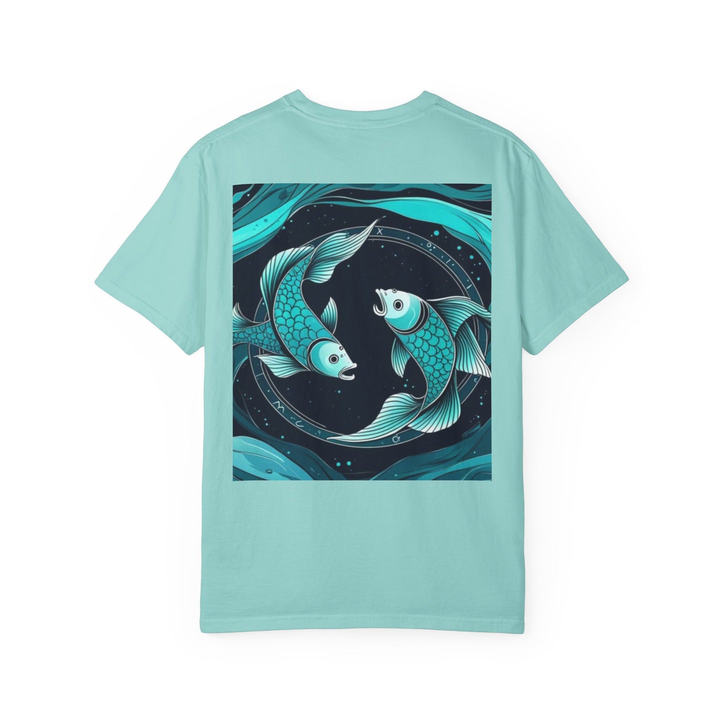 Pisces Zodiac sign Unisex Tee - Perfect Gift for Ocean Lovers, Birthday Gift, Beachwear, Chill Vibes, Nature Enthusiast