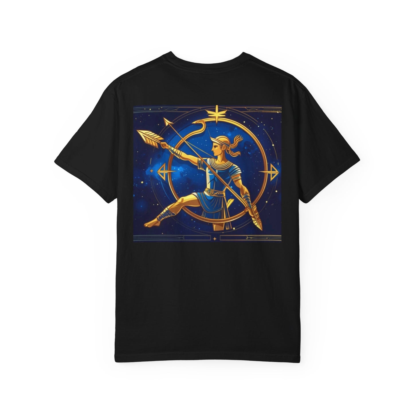 Sagittarius Zodiac sign Graphic T-shirt, Bohemian Style Tee, Astrology Gift, Unisex Casual Wear, Unique Graphic Tee, Space Inspired Fashion