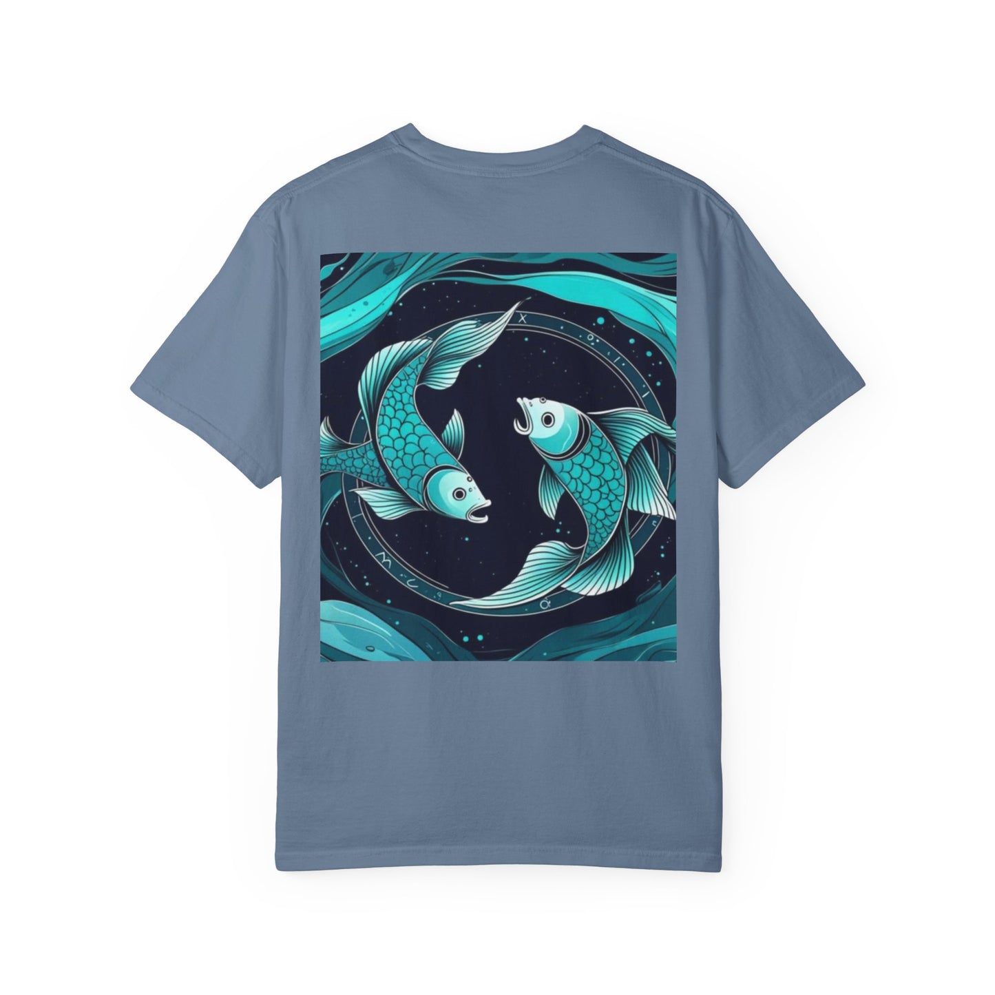 Pisces Zodiac sign Unisex Tee - Perfect Gift for Ocean Lovers, Birthday Gift, Beachwear, Chill Vibes, Nature Enthusiast