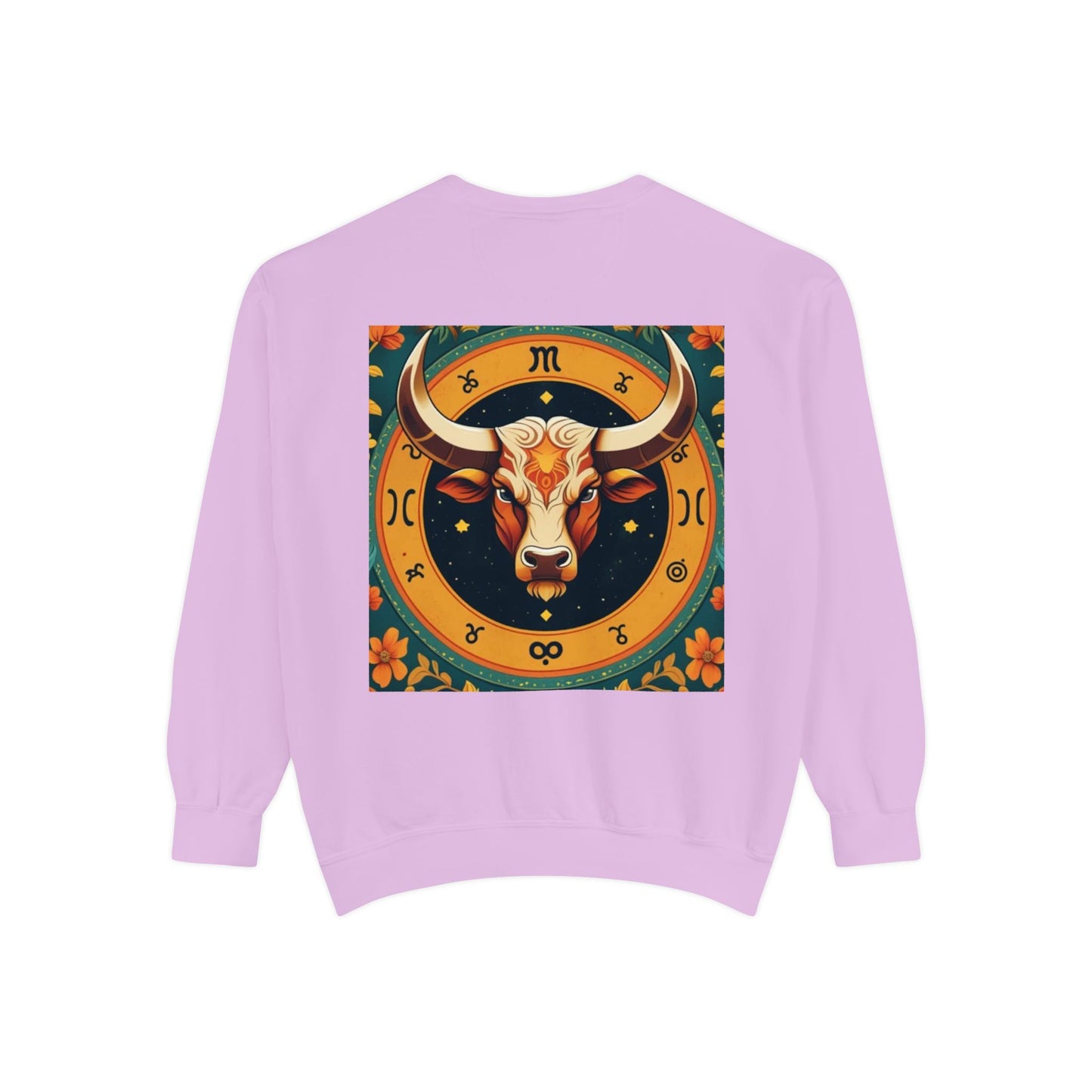 Taurus Astrological sign Unisex Garment-Dyed Sweatshirt